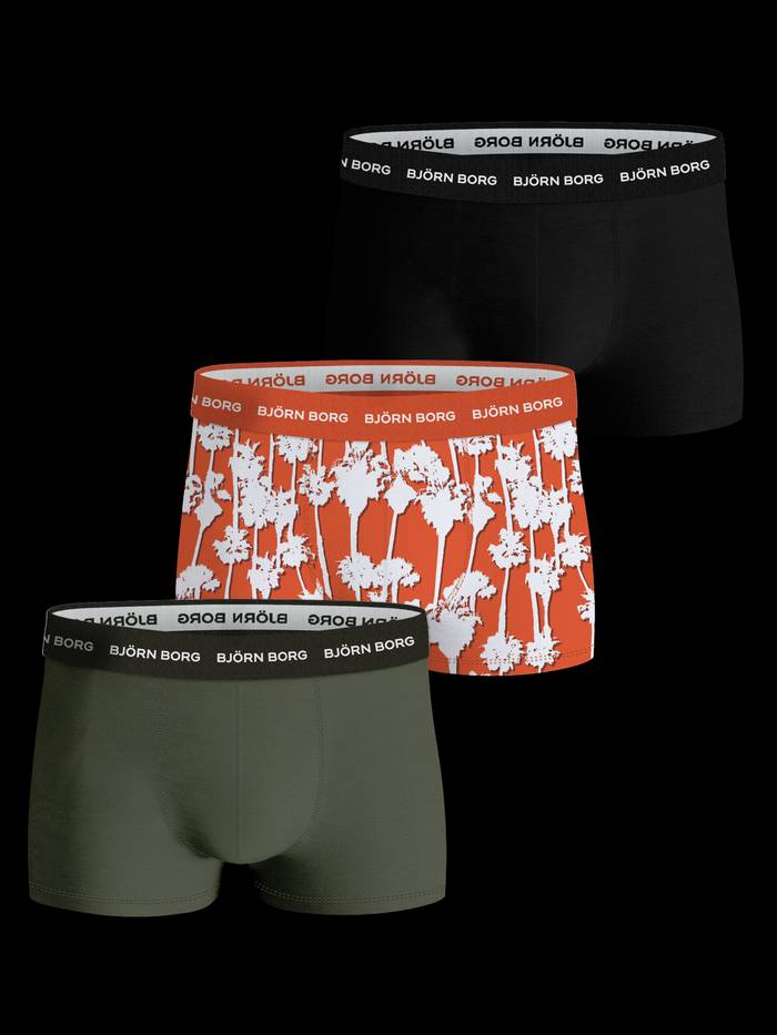 Cotton Stretch Trunk 3-pack