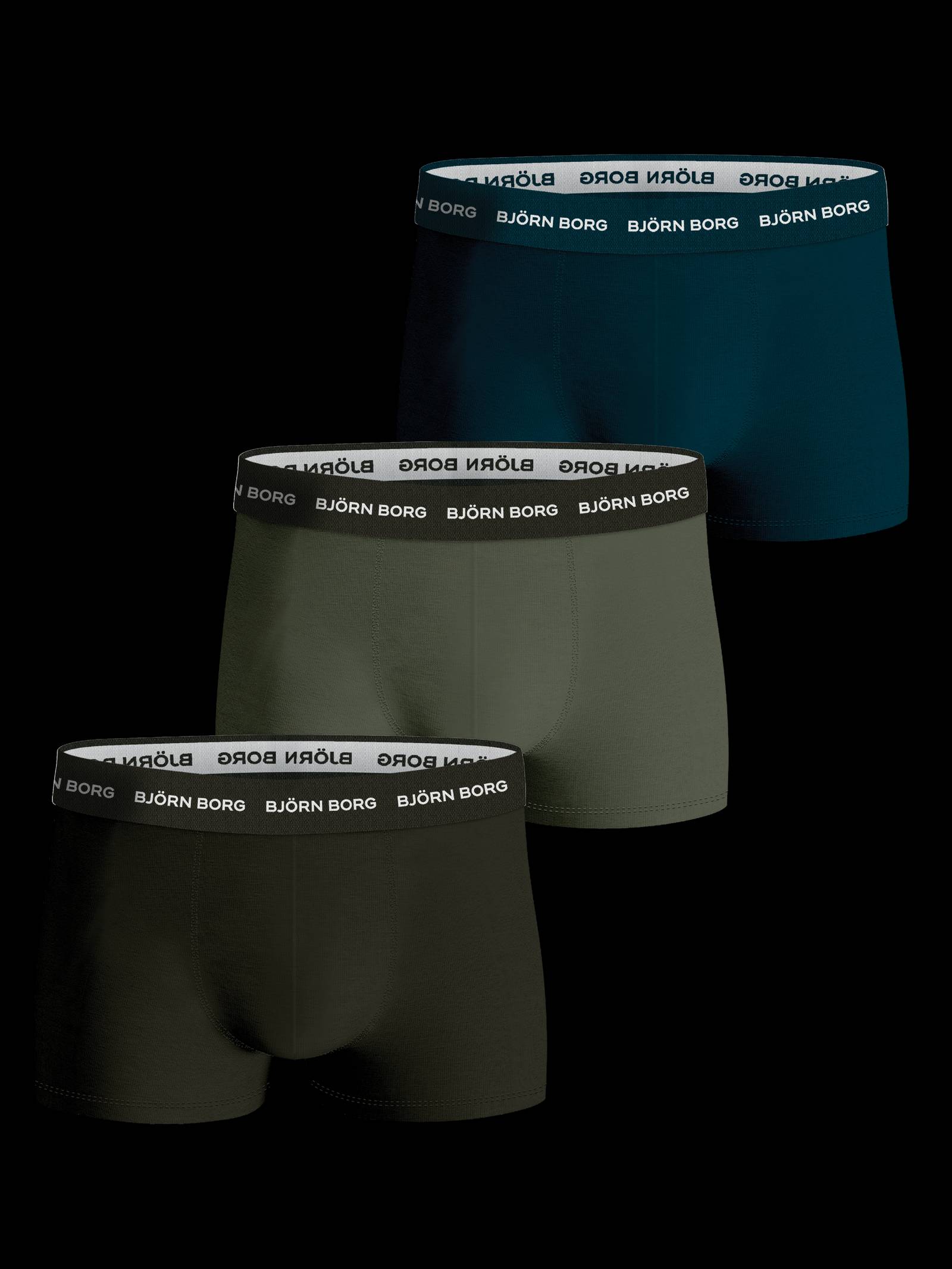 Cotton Stretch Trunk 3-pack image 1