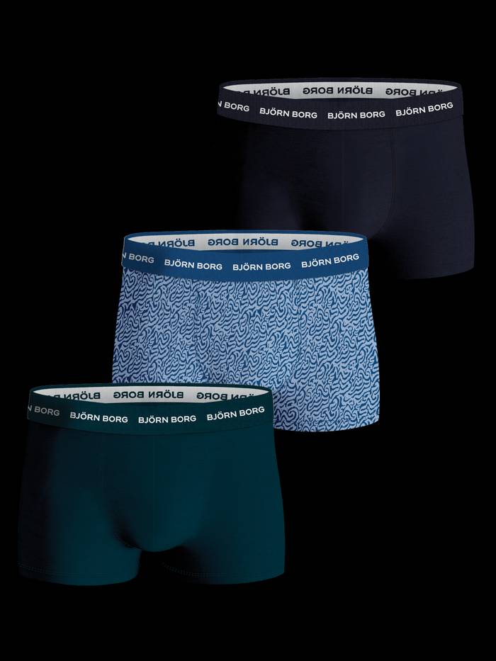 Cotton Stretch Trunk 3-pack