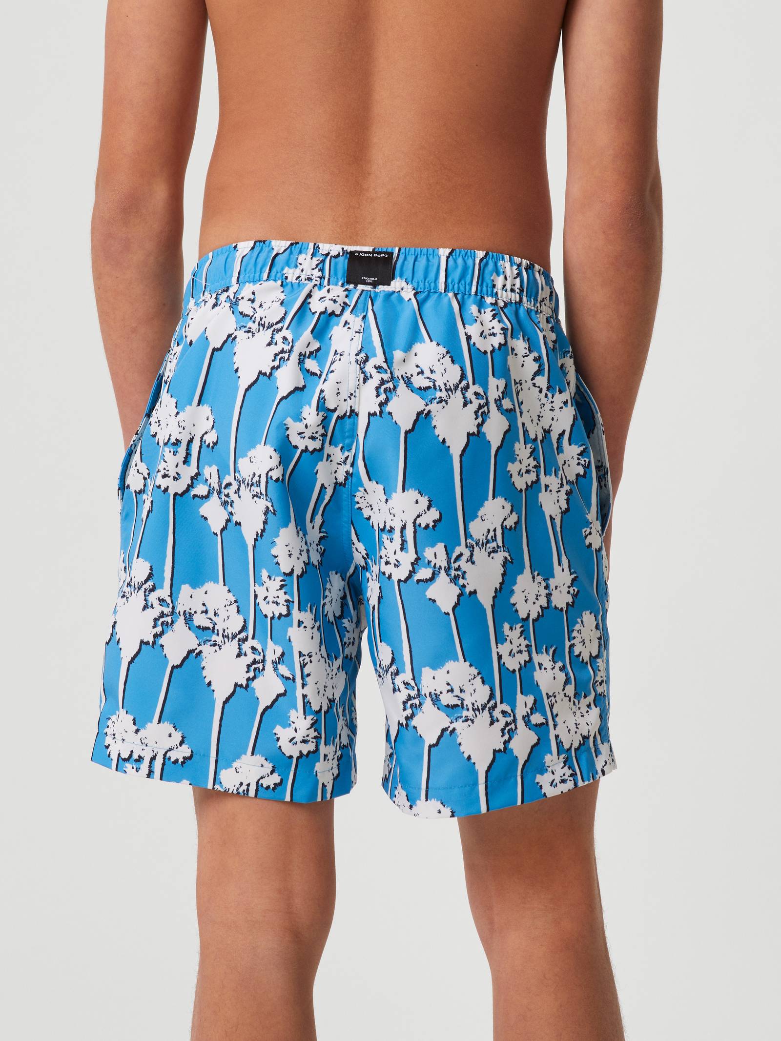 Borg Print Swim Shorts image 3