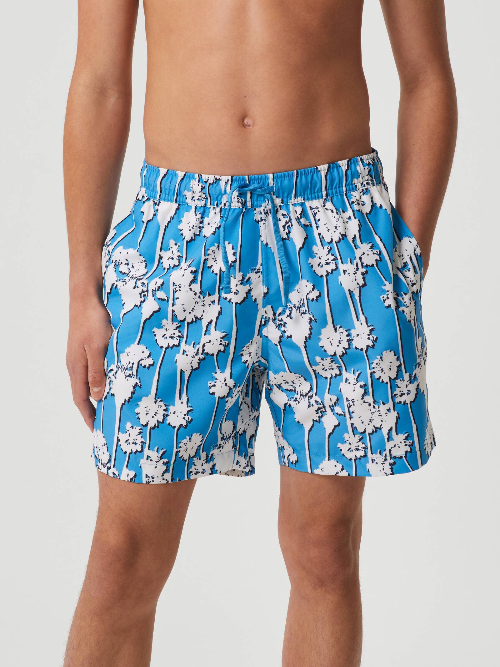 Borg Print Swim Shorts image 2