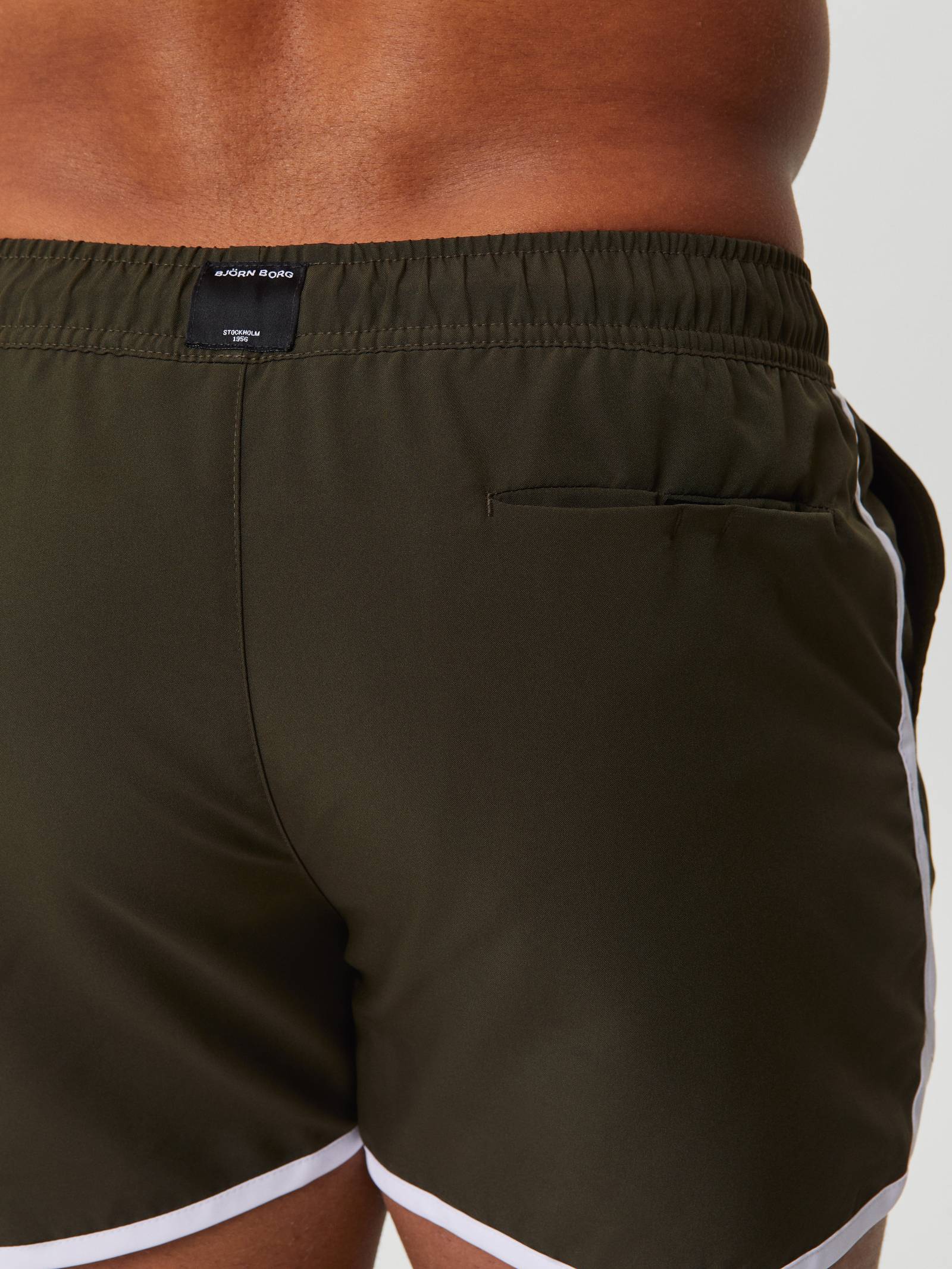 Borg Retro Swim Shorts image 4