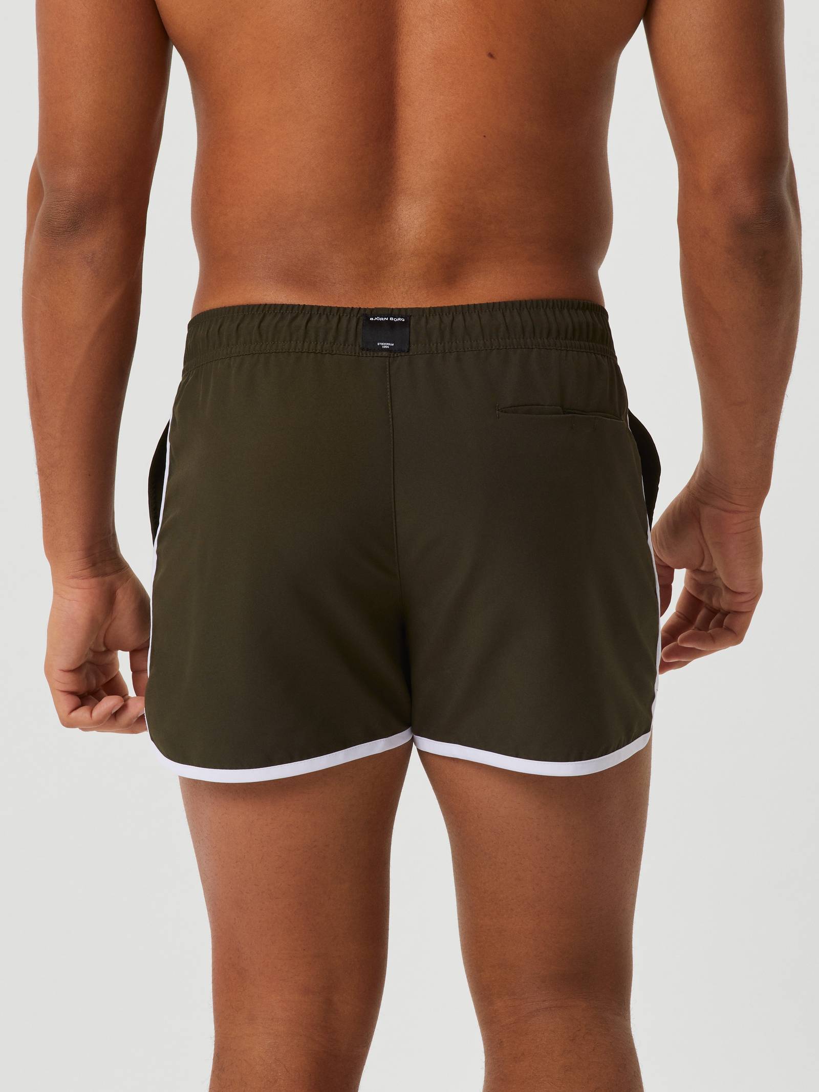 Borg Retro Swim Shorts image 3
