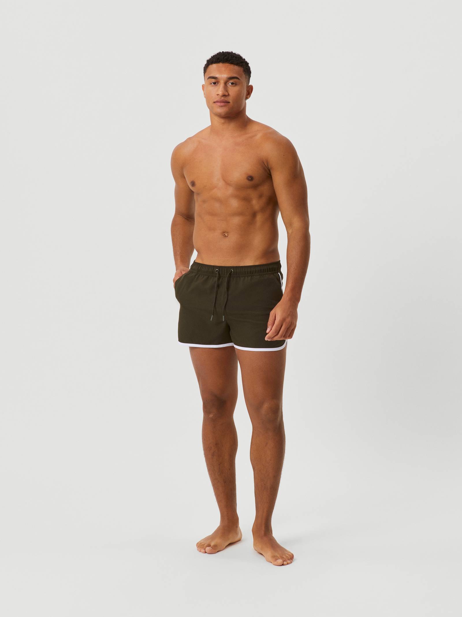 Borg Retro Swim Shorts image 1