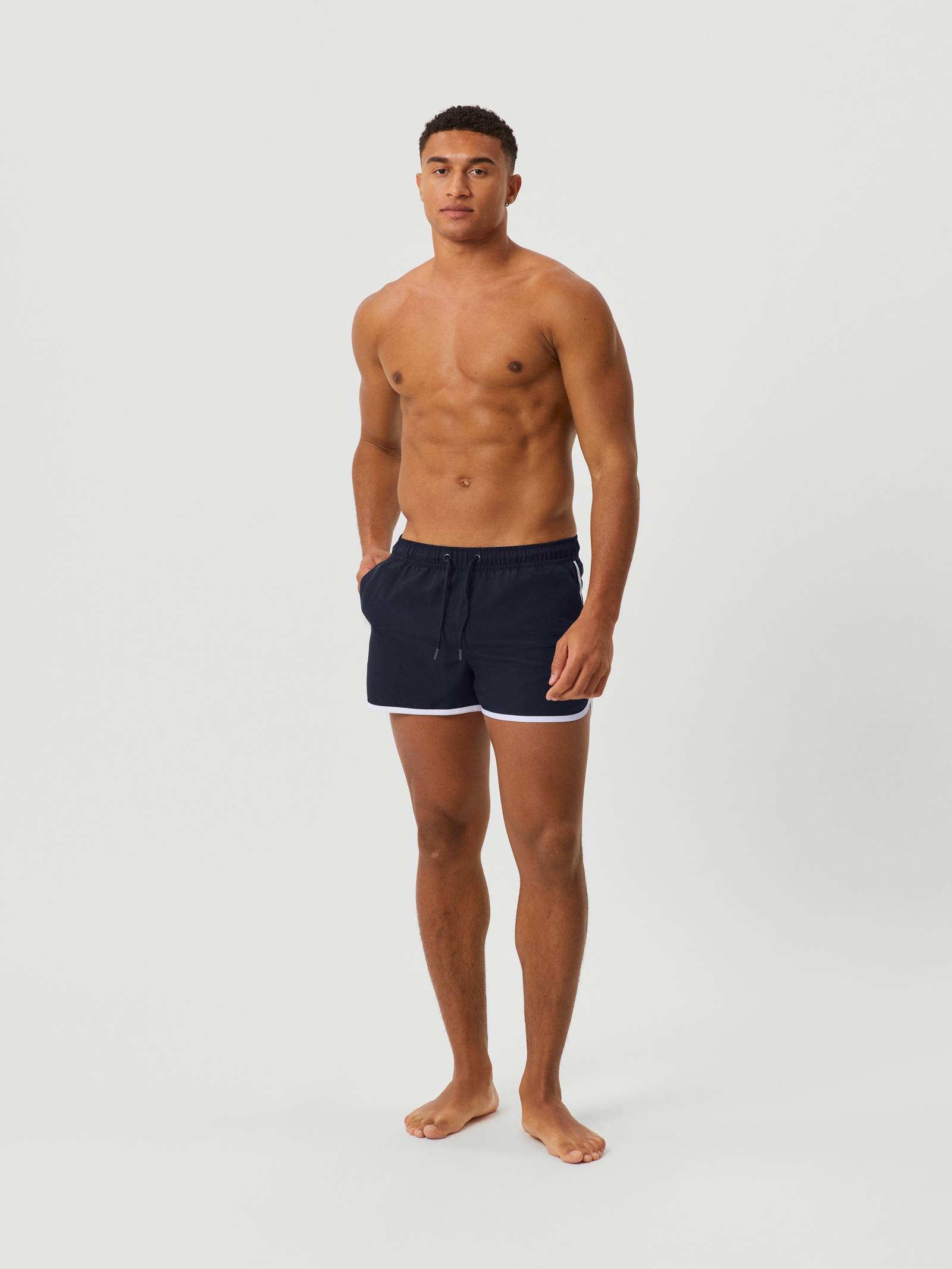 Borg Retro Swim Shorts image 1