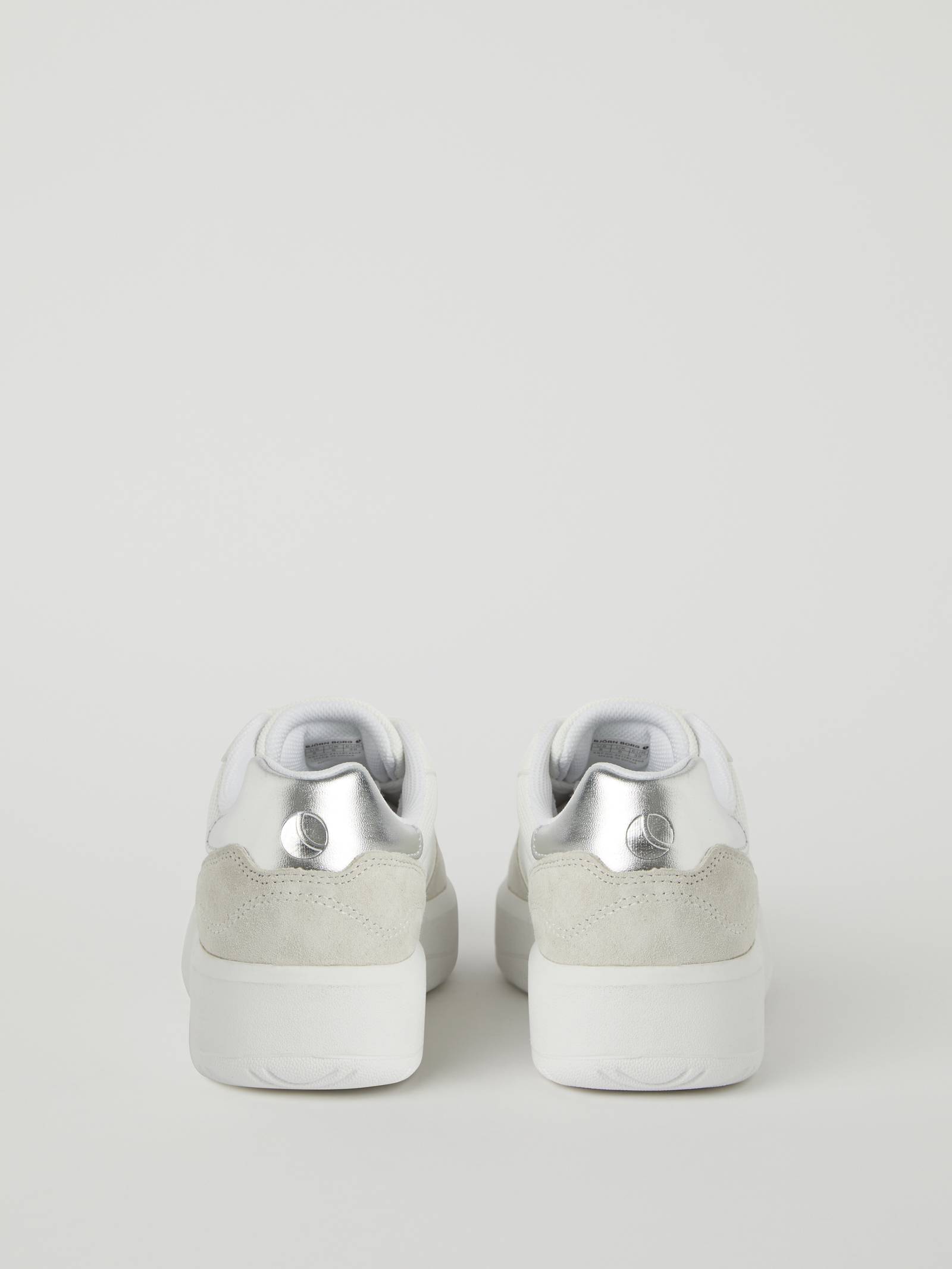 Women's Nylon Metallic Sneakers T2400 image 3