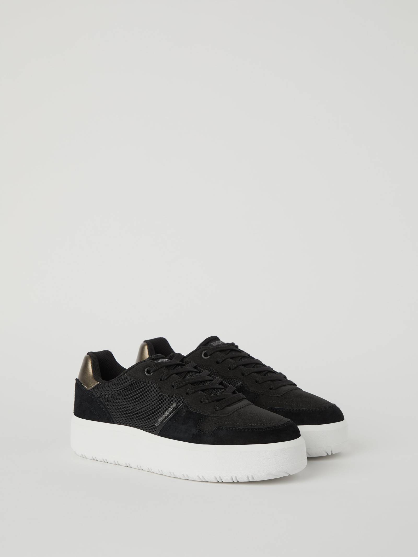 Women's Nylon Metallic Sneakers T2400 image 1