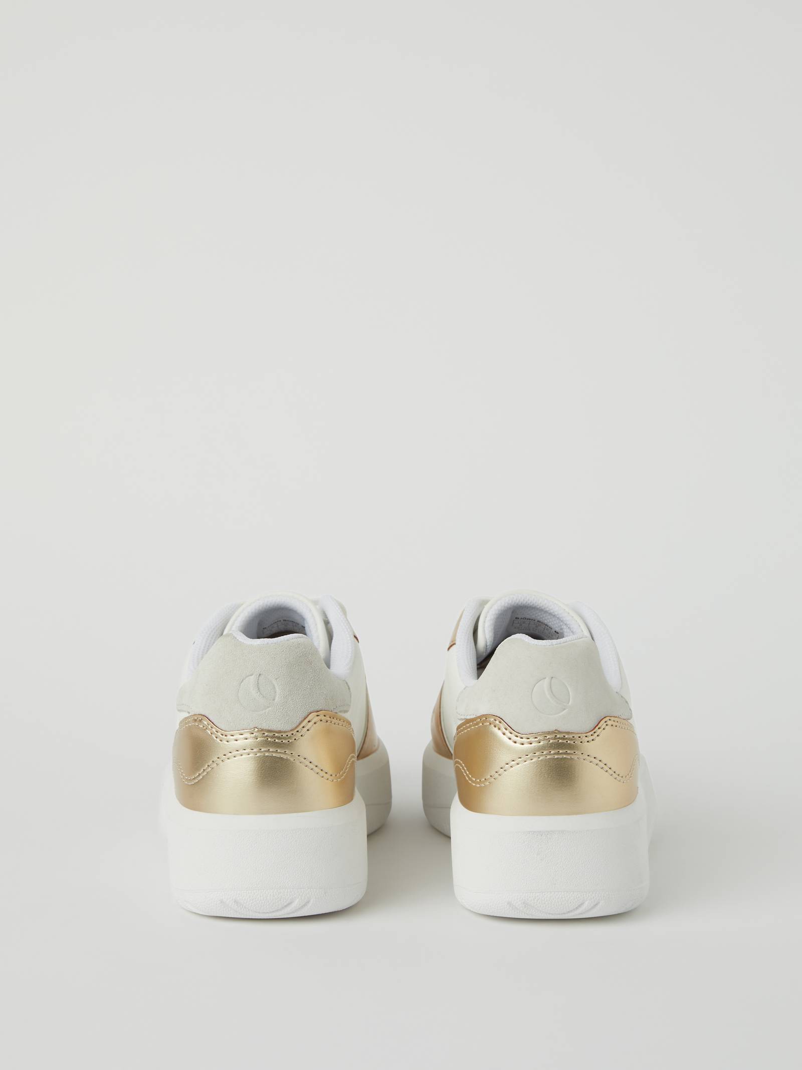 Women's Matt Metallic Sneakers T2400 image 3