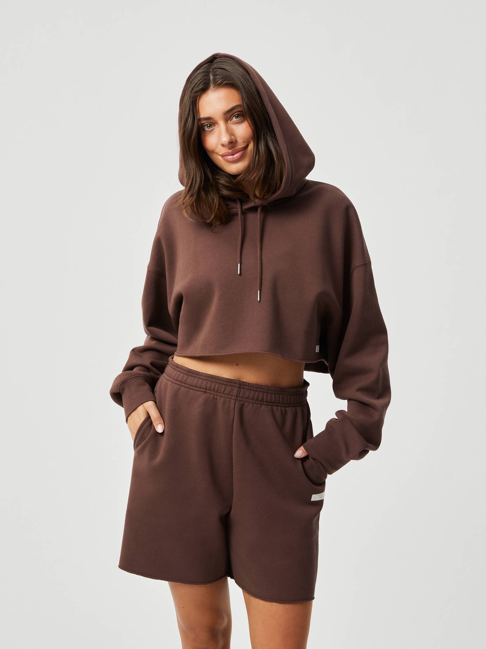 Studio Oversized Cropped Hoodie image 1
