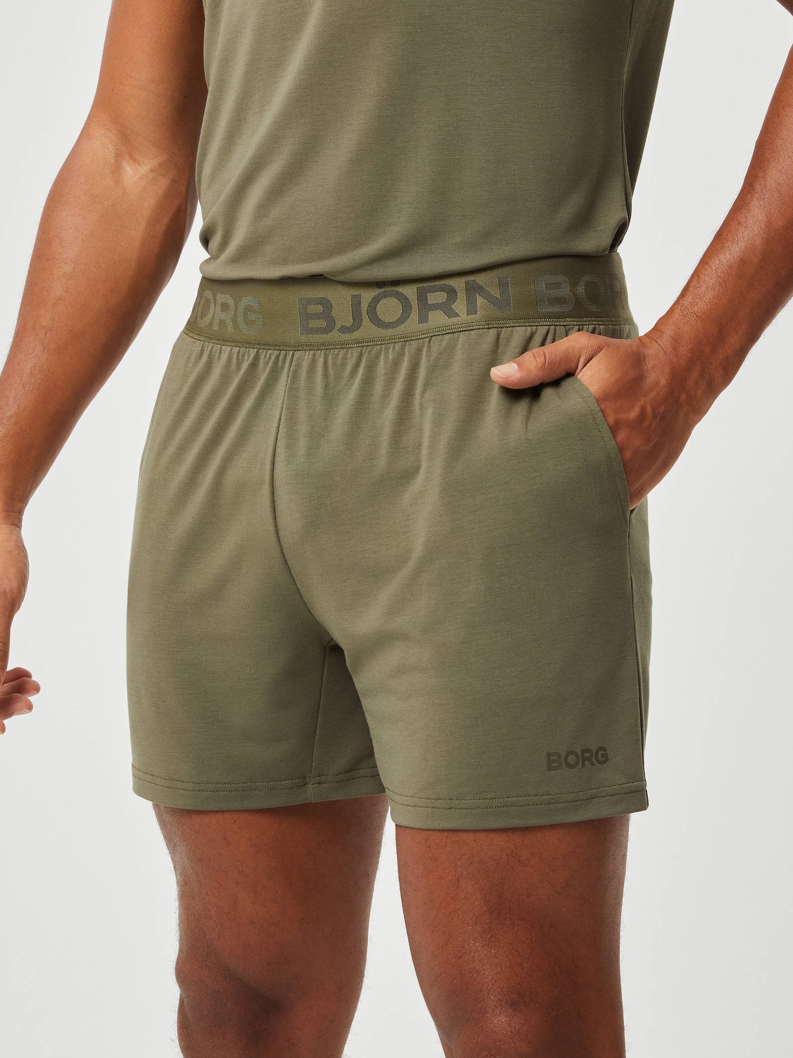 Borg Lyocell Blend Shorts image 1