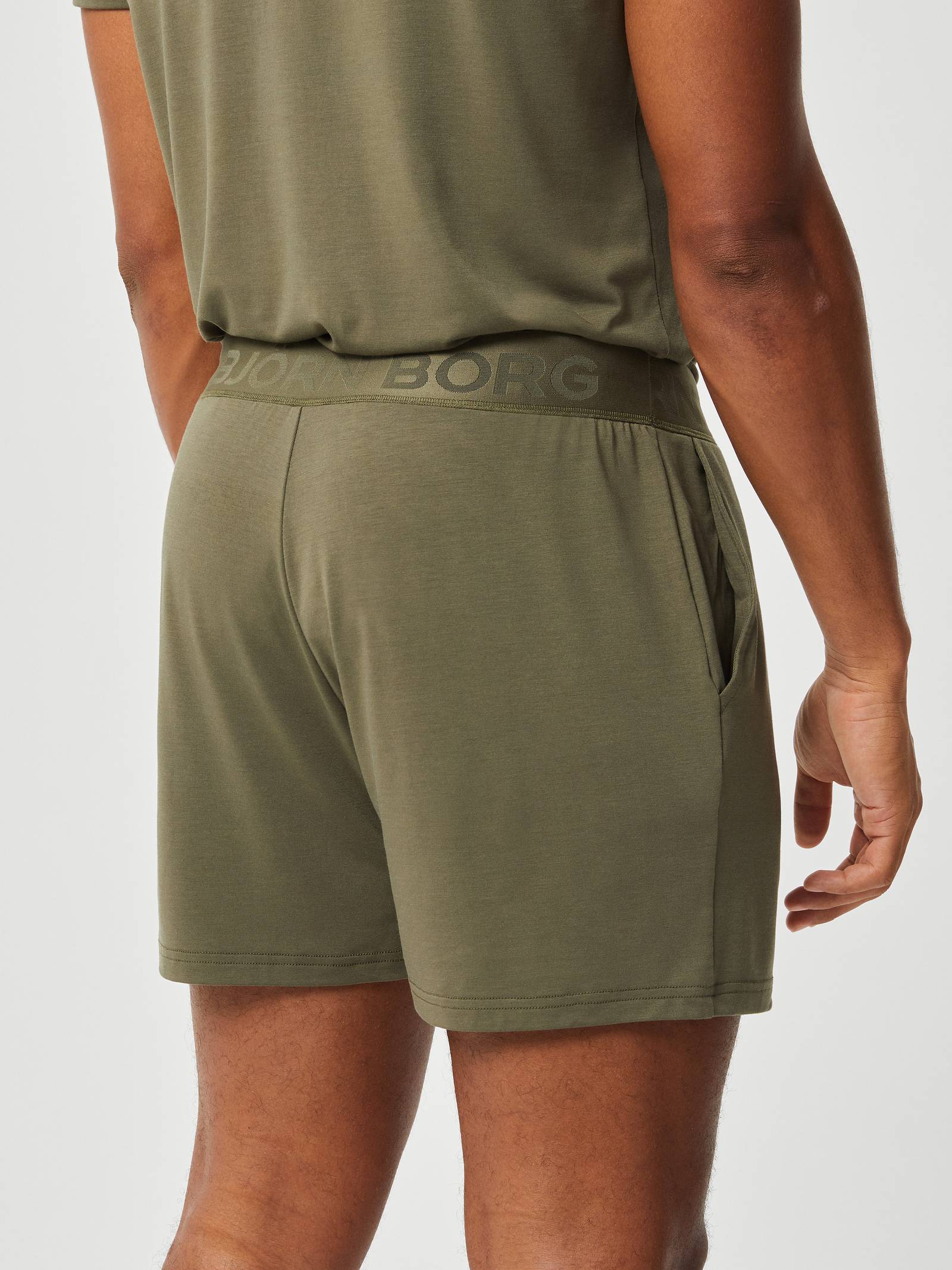 Borg Lyocell Blend Shorts image 2