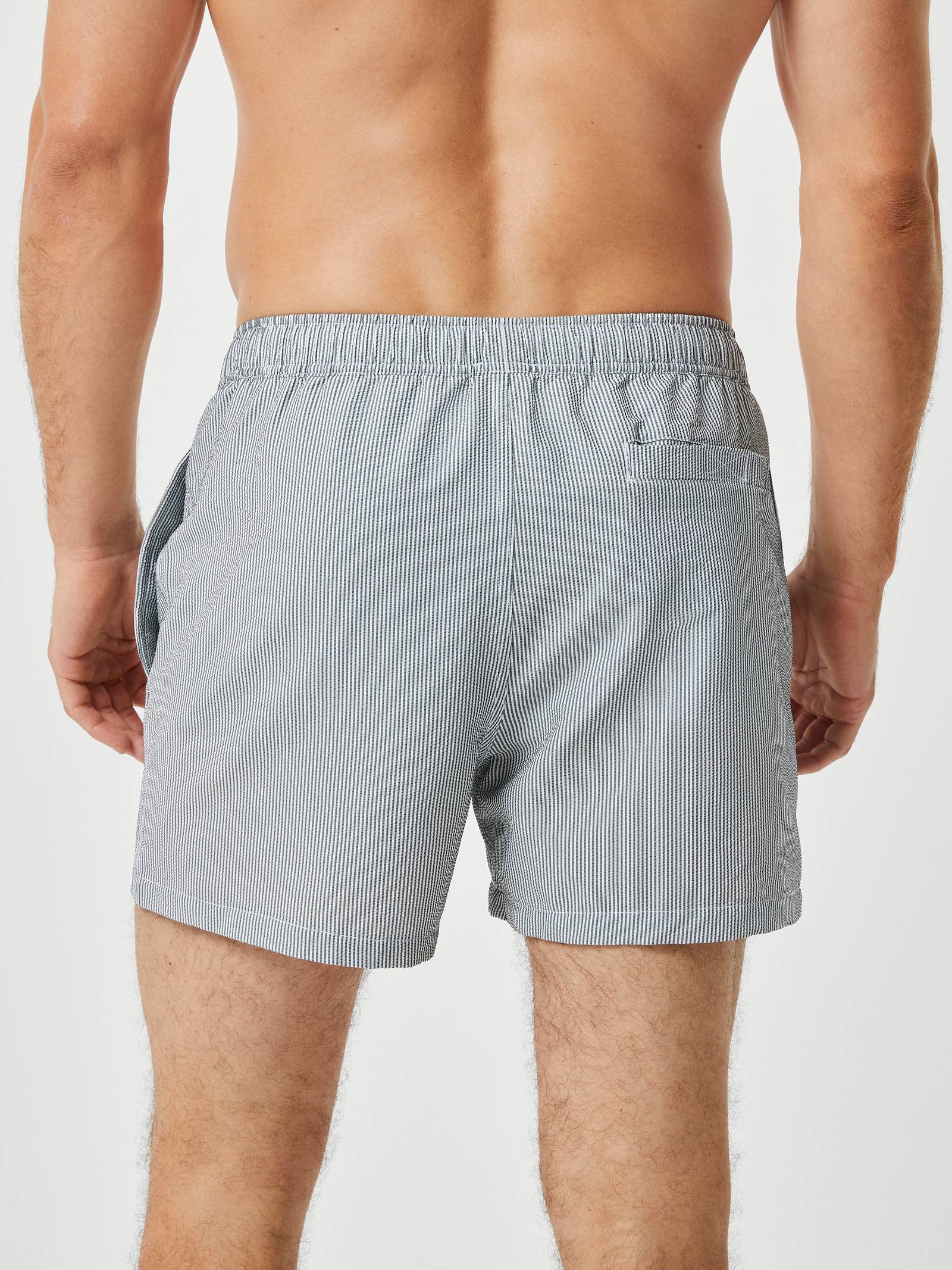 Borg Seersucker Swim Shorts image 3