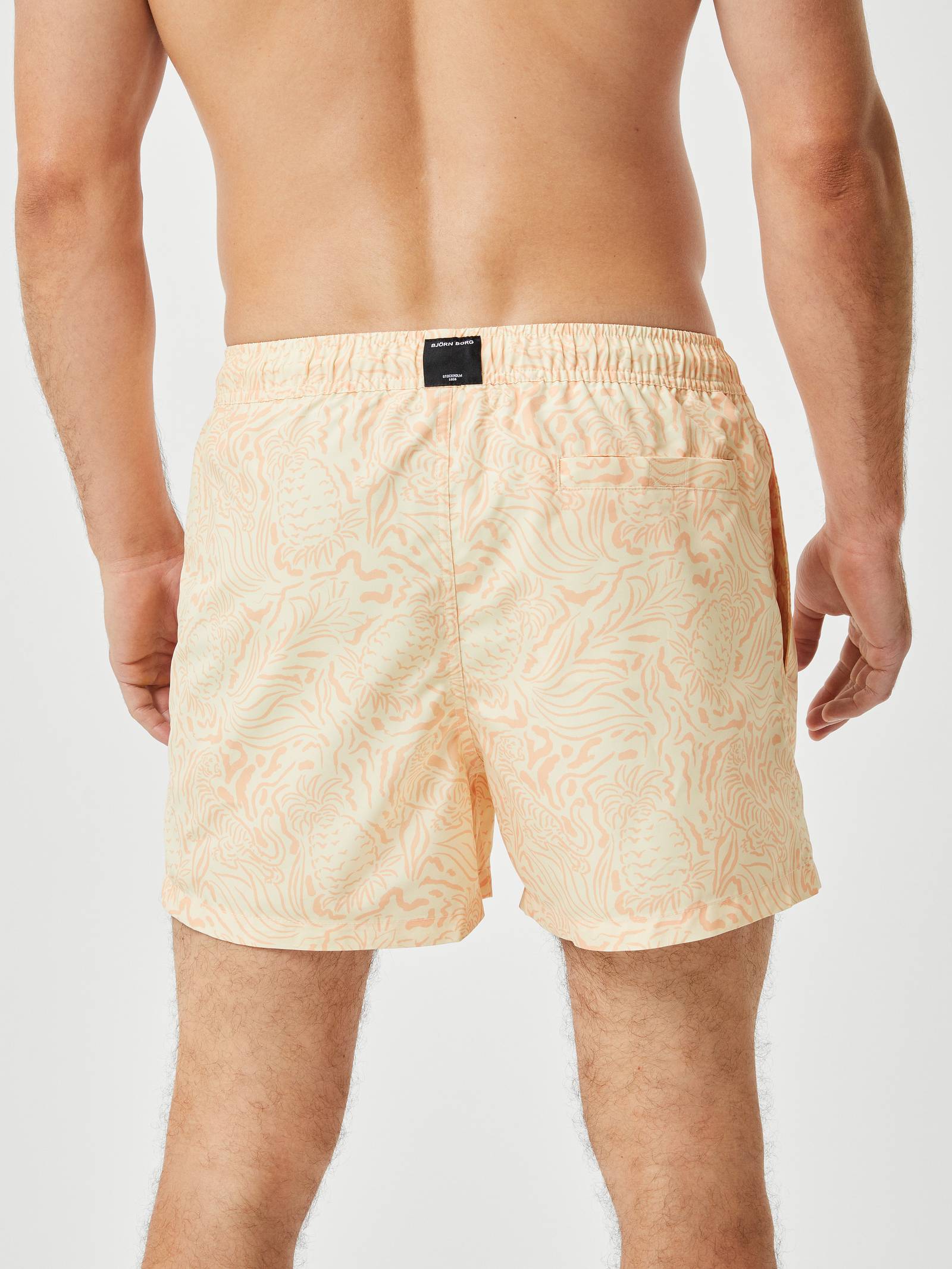 Borg Print Swim Shorts image 3