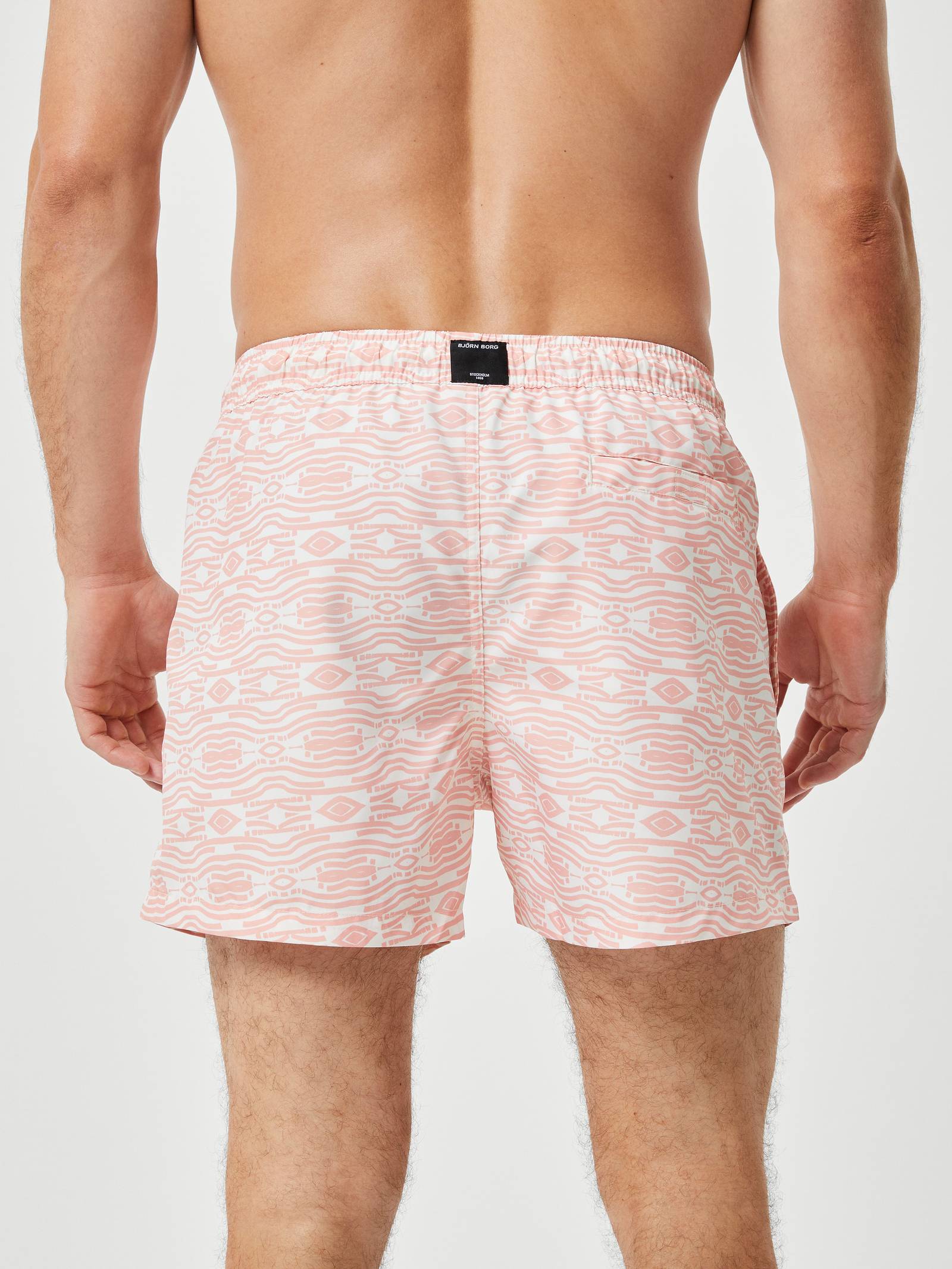 Borg Print Swim Shorts image 4