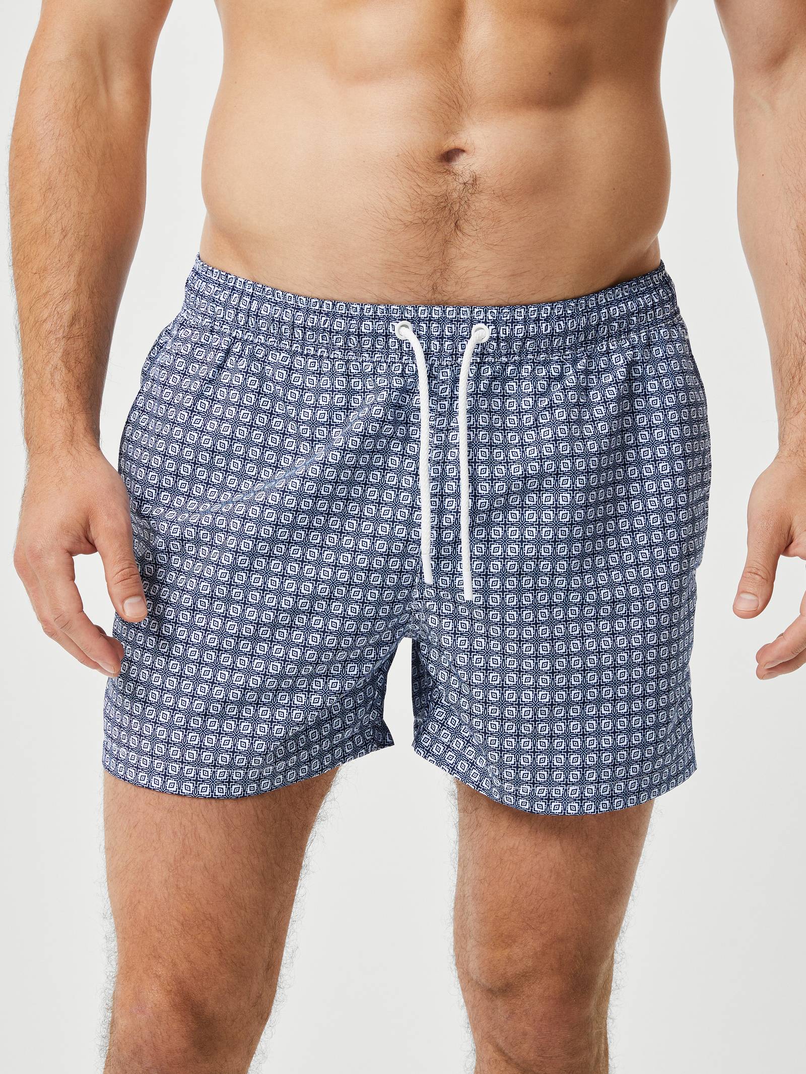 Borg Print Swim Shorts image 2