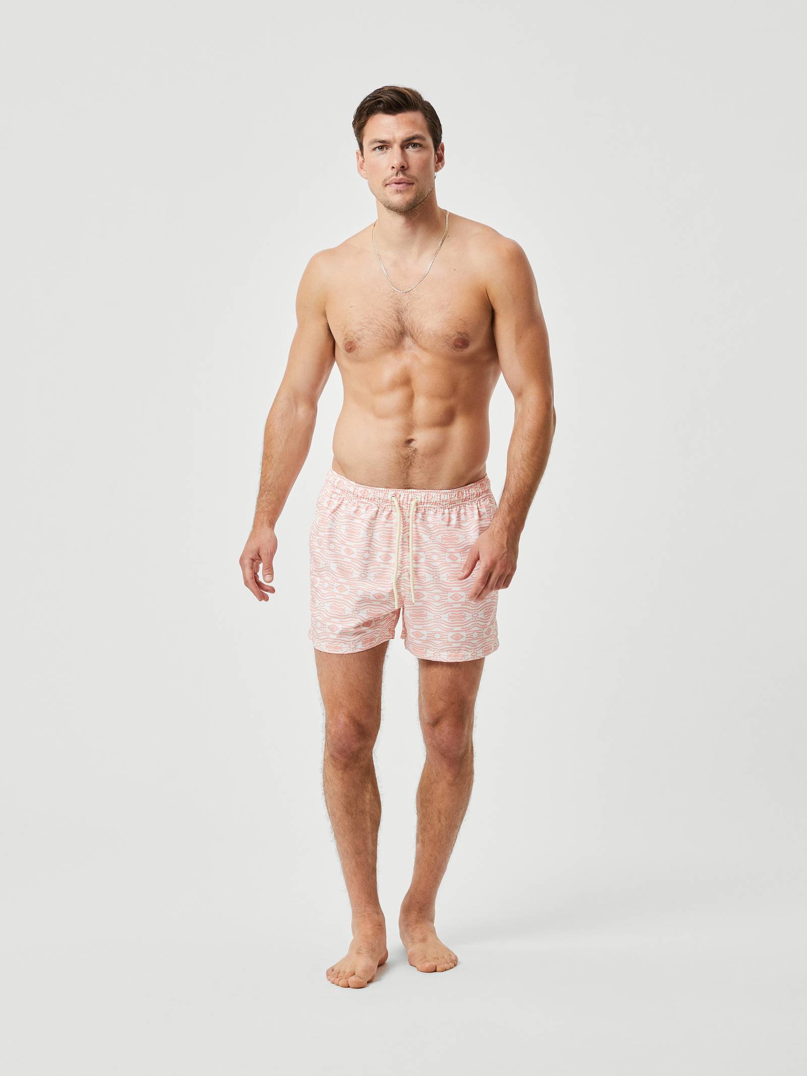 Borg Print Swim Shorts image 2