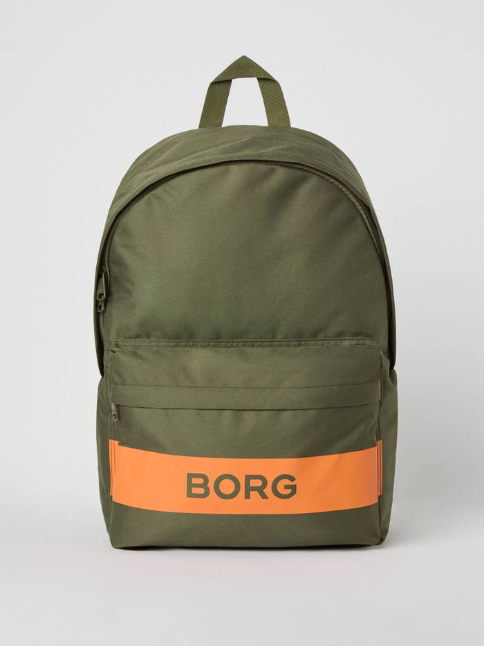 Borg Stripe Backpack
