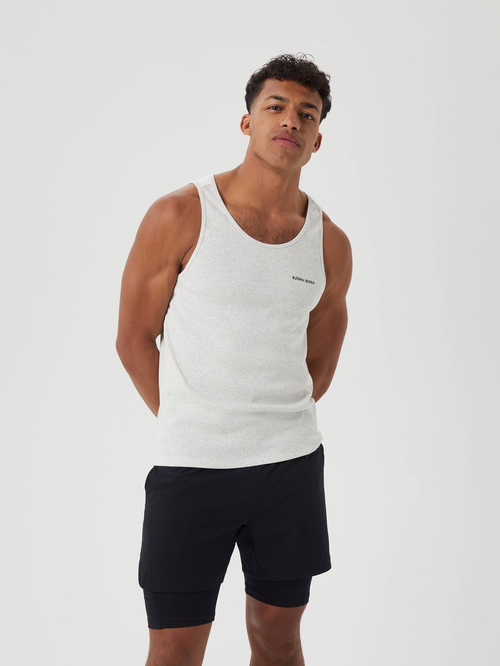 Borg Gym Rib Tank image 2