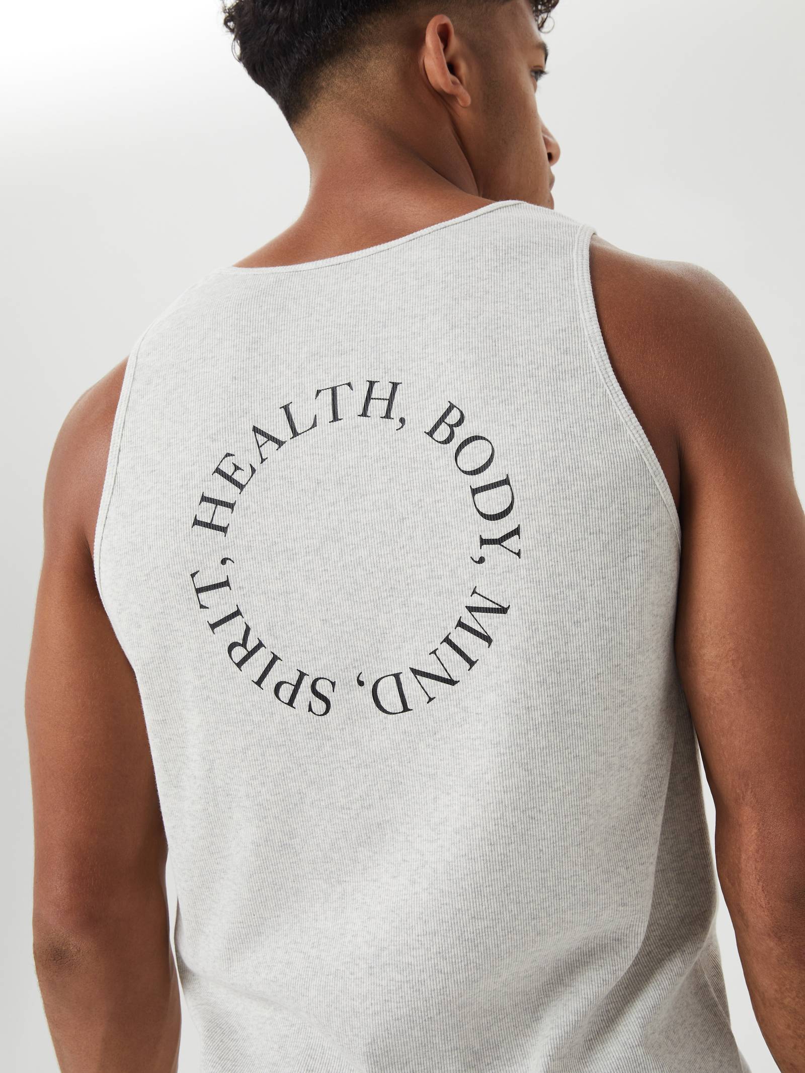 Borg Gym Rib Tank image 5