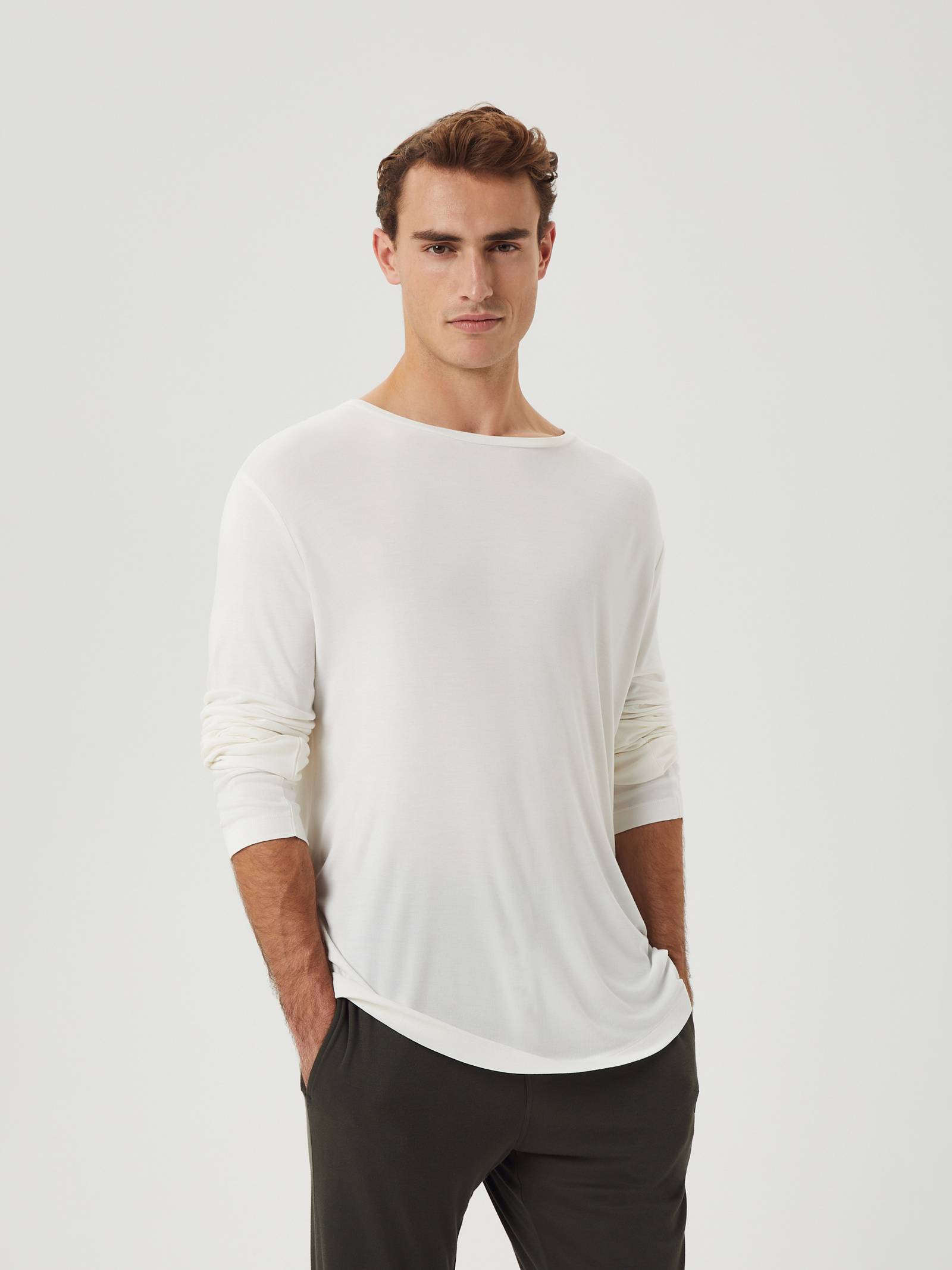 Core Bamboo Pyjama Long Sleeve T-Shirt image 2