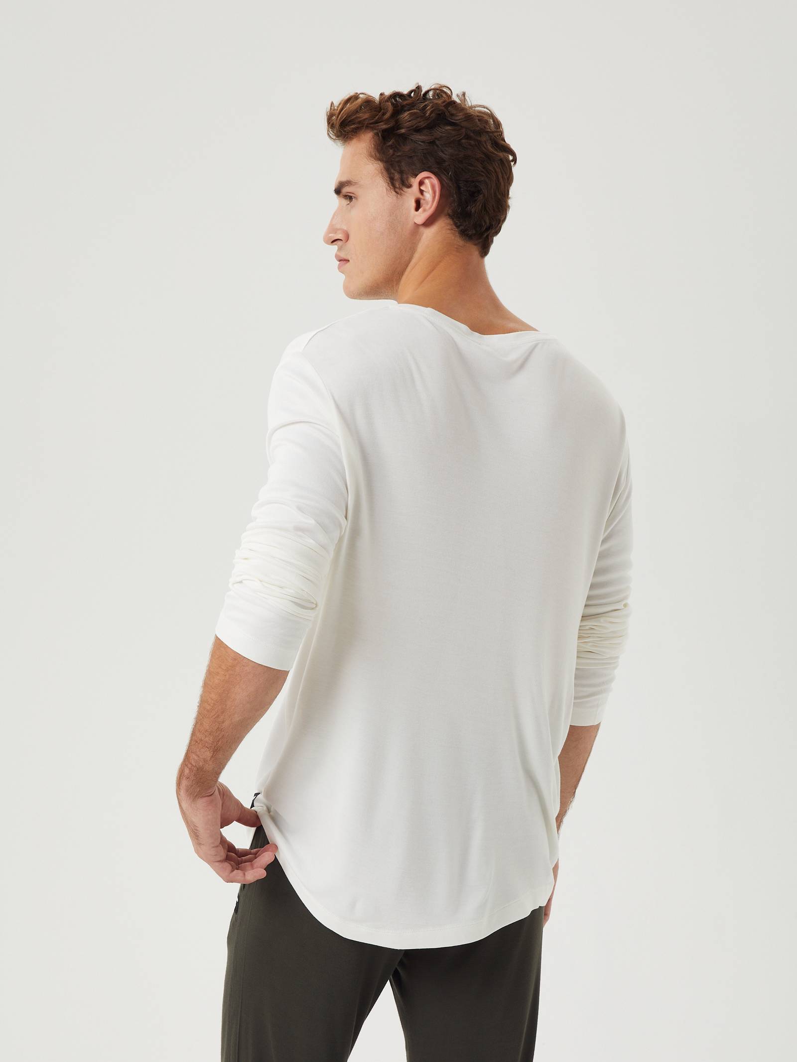 Core Bamboo Pyjama Long Sleeve T-Shirt image 3