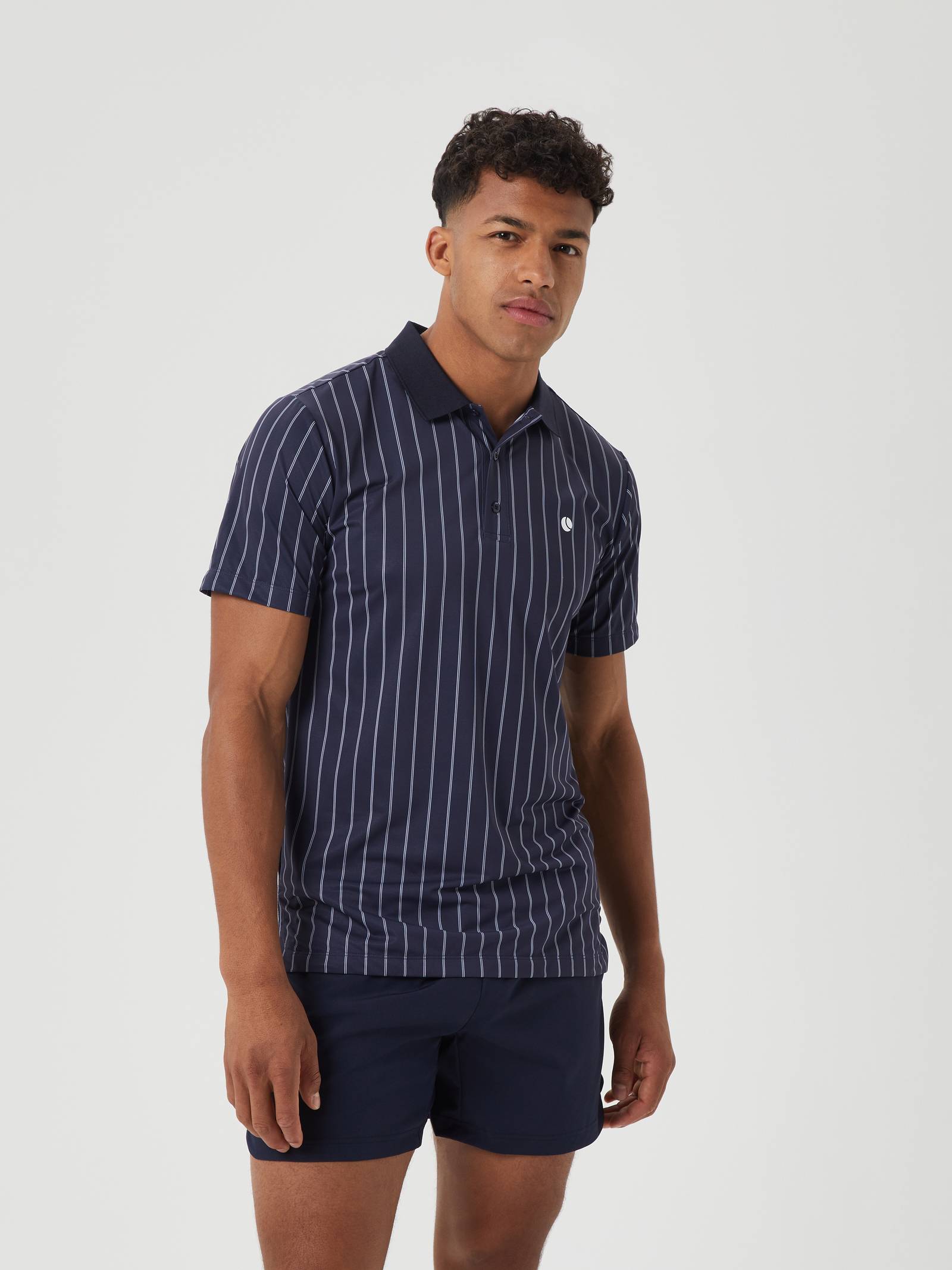 Ace Pinstripe Polo image 2
