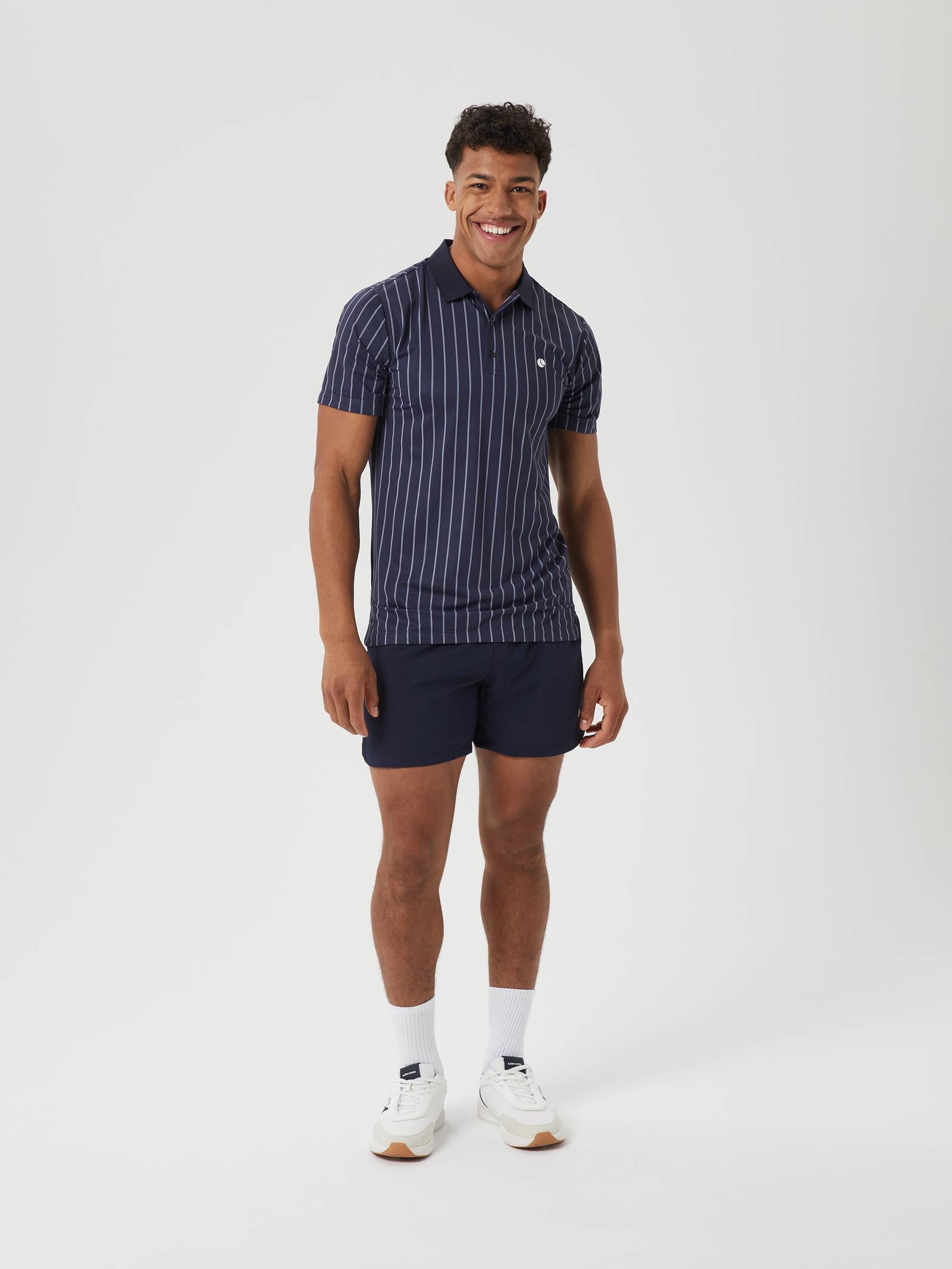 Ace Pinstripe Polo image 1