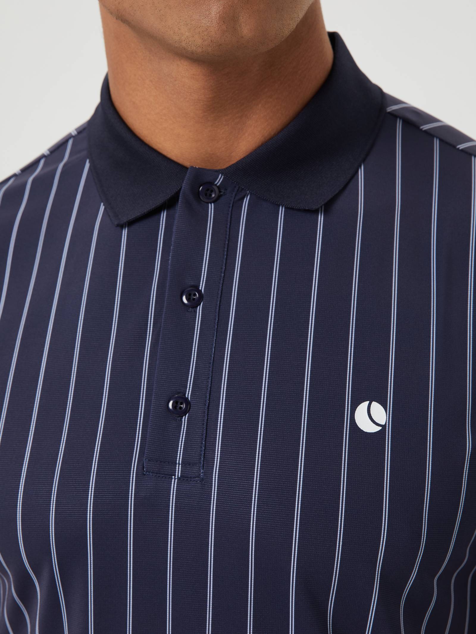 Ace Pinstripe Polo image 4