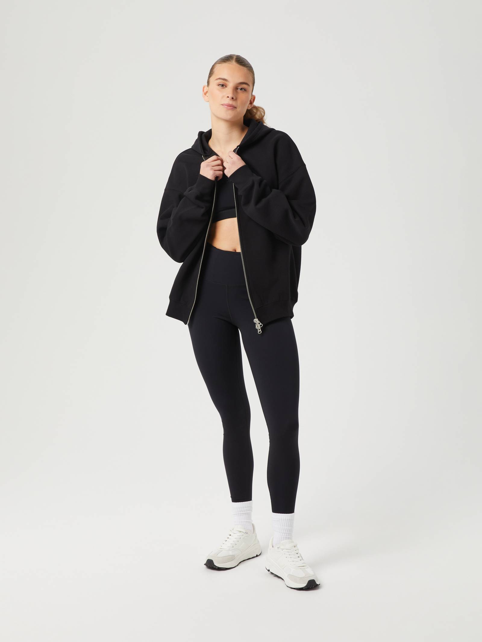 Studio Oversized Zip Hoodie image 4