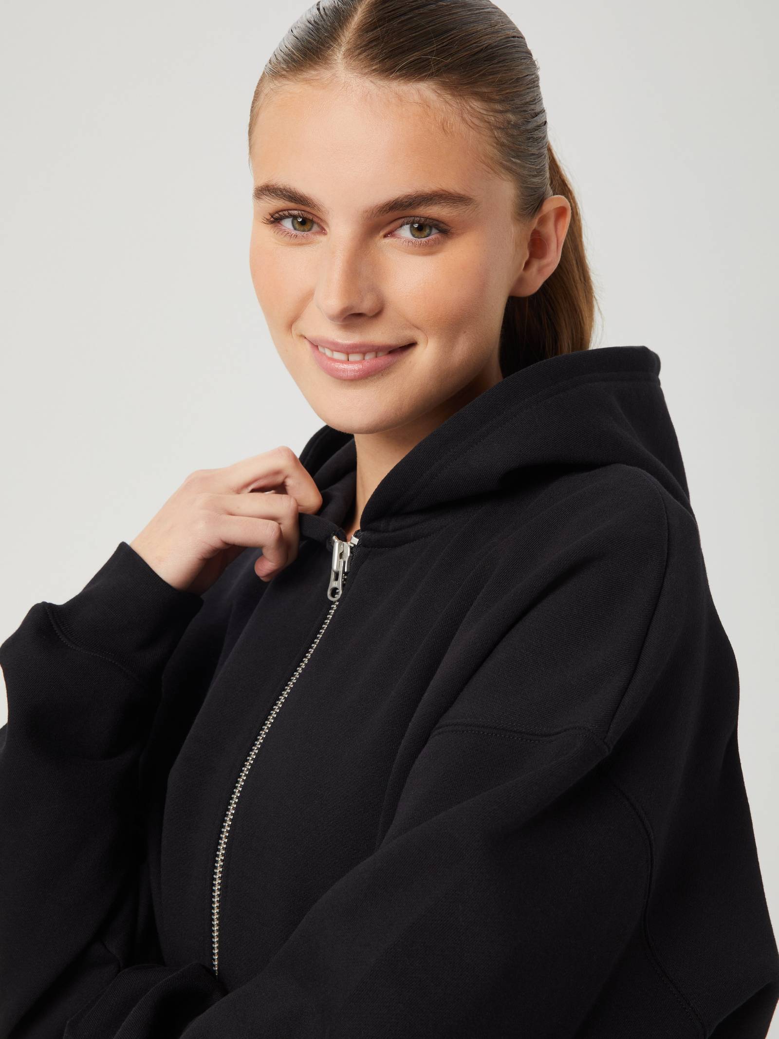 Studio Oversized Zip Hoodie image 1