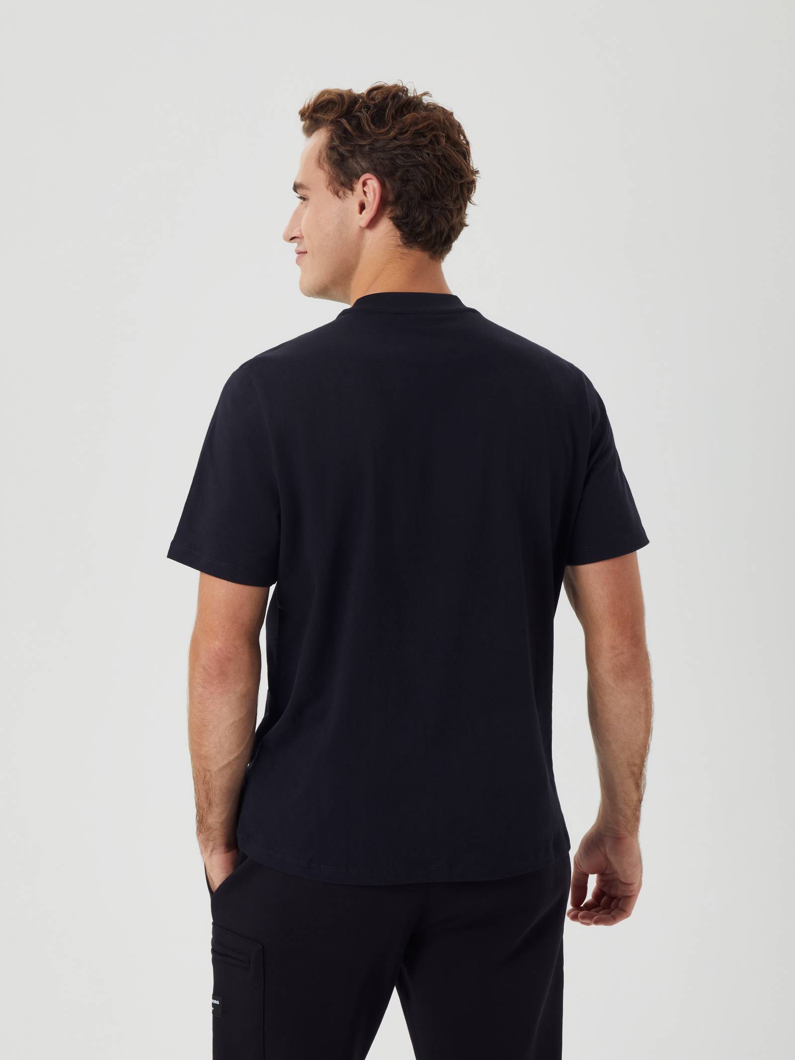Centre Mock Neck T-Shirt image 3