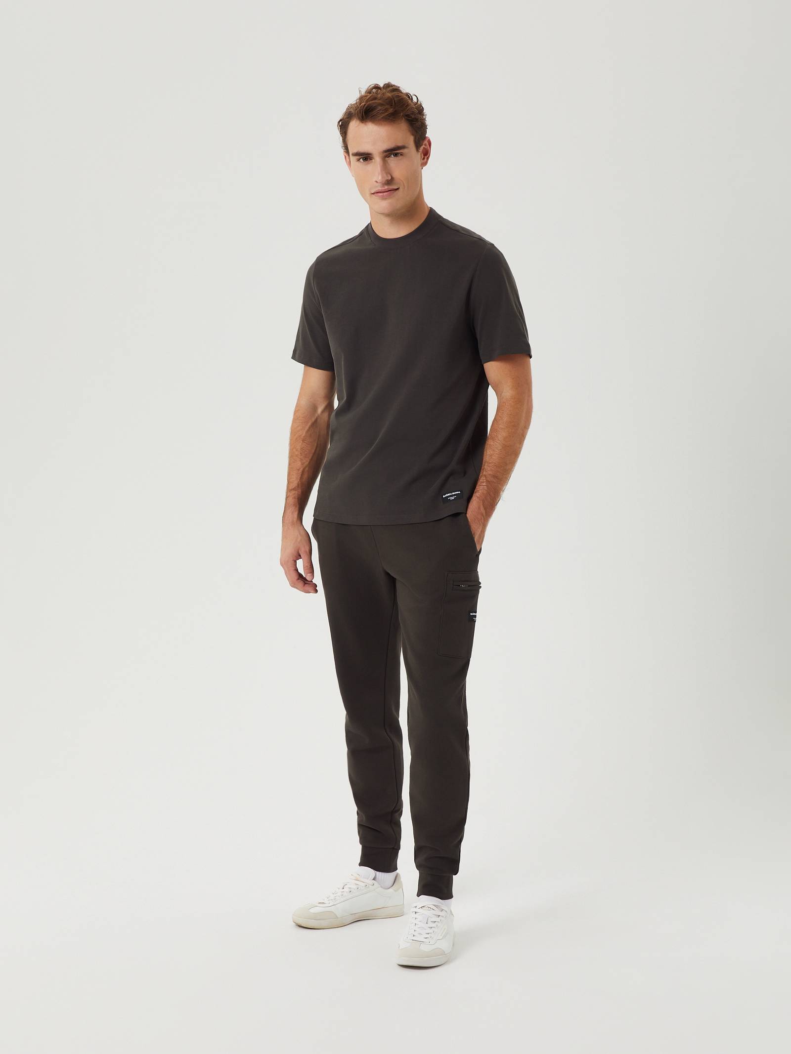 Centre Mock Neck T-Shirt image 1