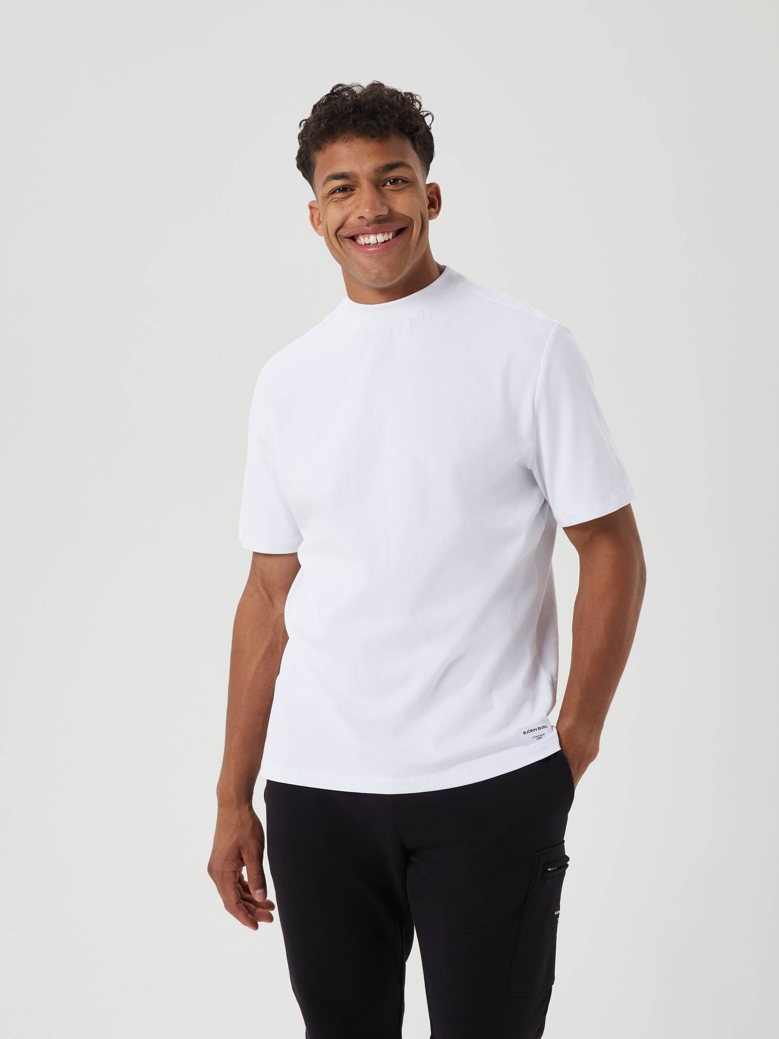 Centre Mock Neck T-Shirt image 1