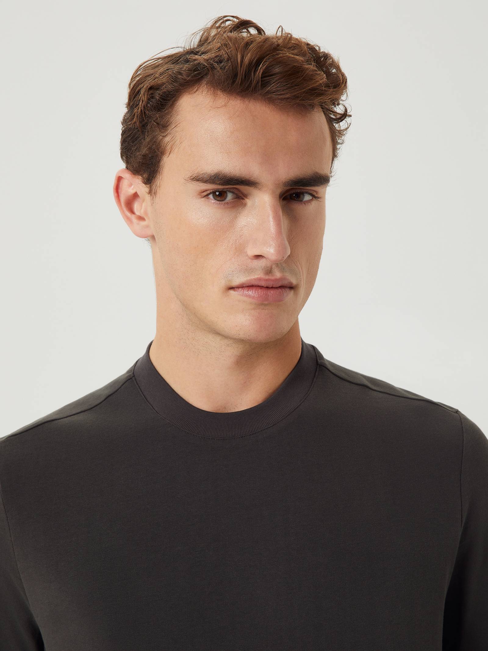 Centre Mock Neck T-Shirt image 5