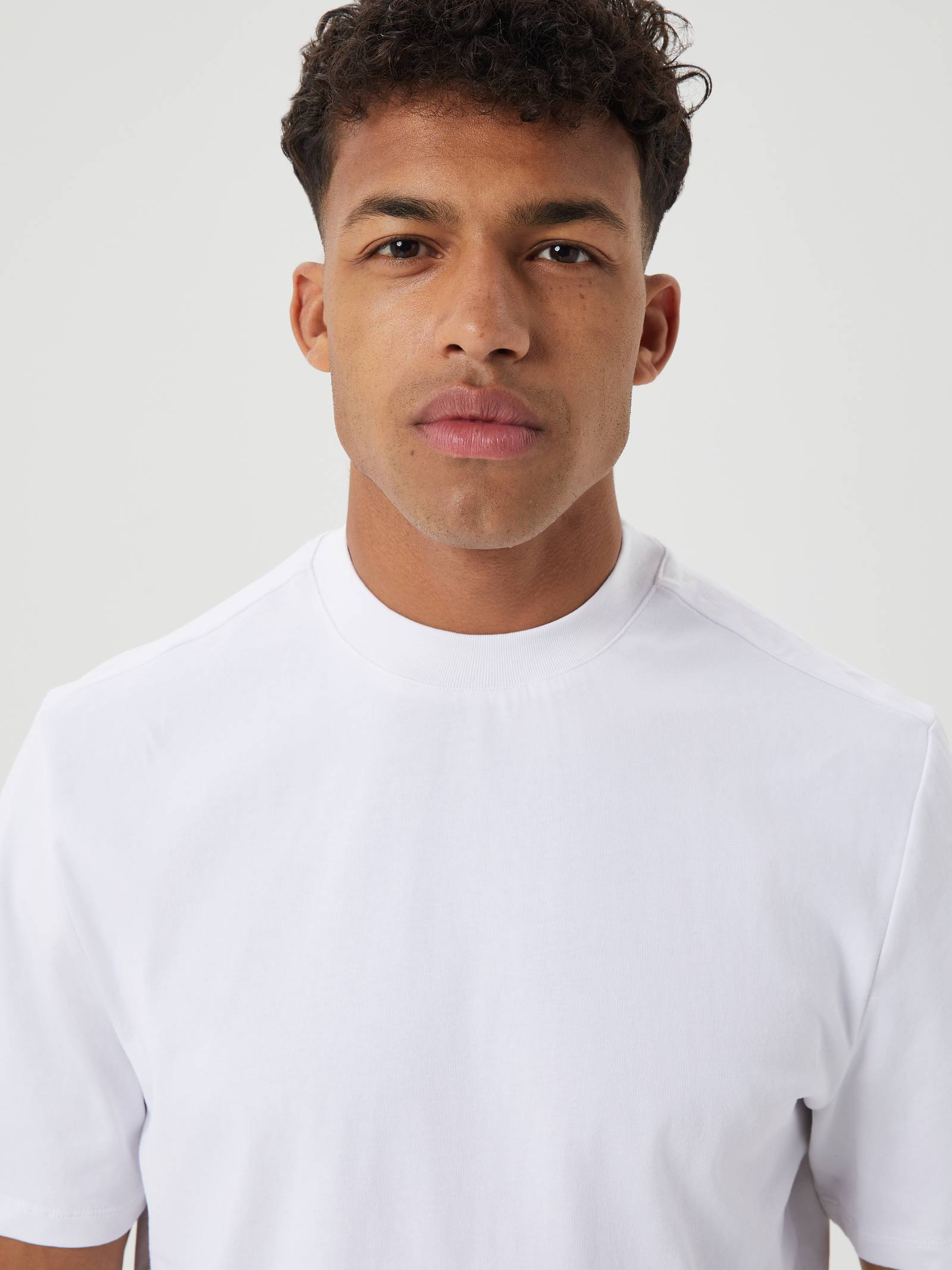 Centre Mock Neck T-Shirt image 4