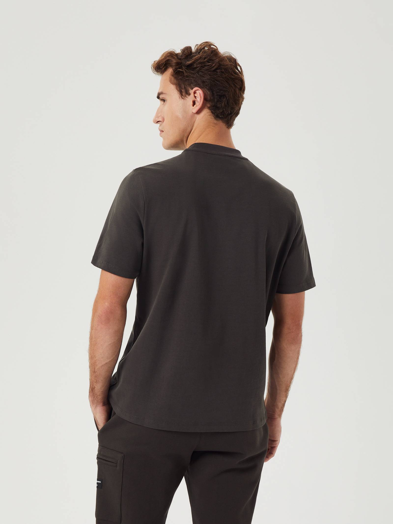 Centre Mock Neck T-Shirt image 3
