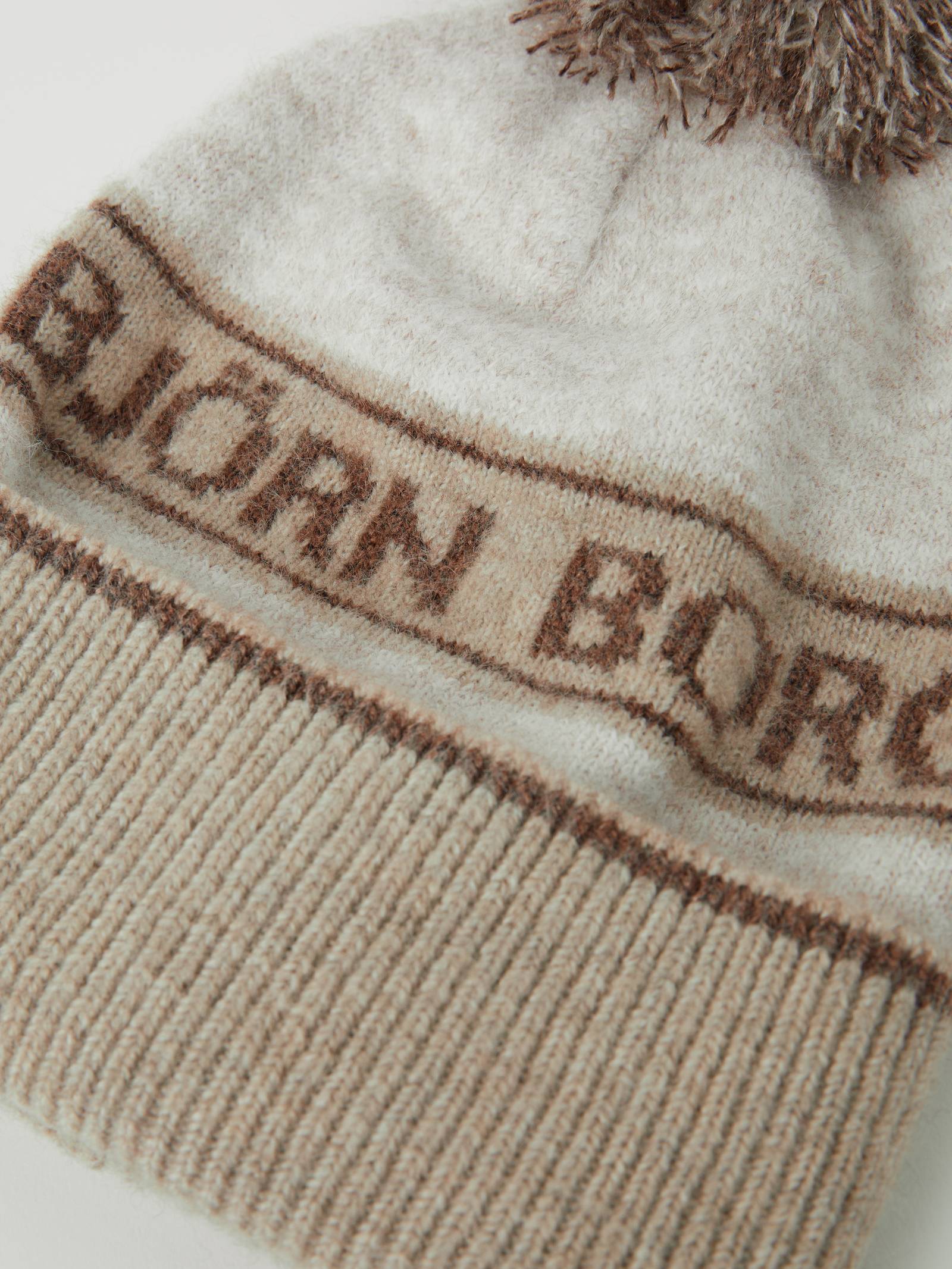 Borg Pom Beanie image 2