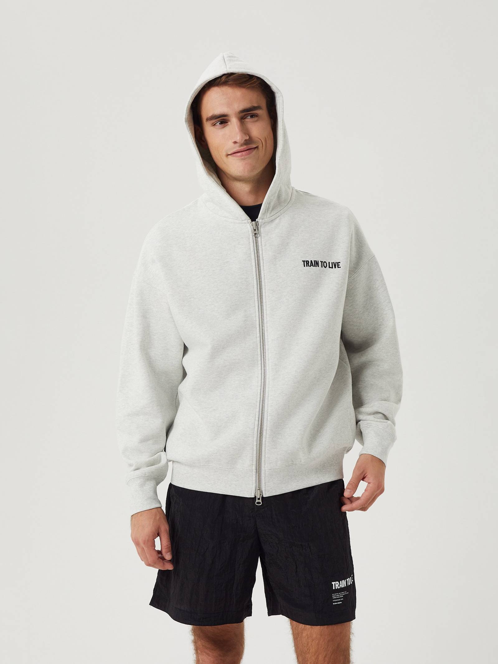 Borg Oversized Zip Hoodie image 5