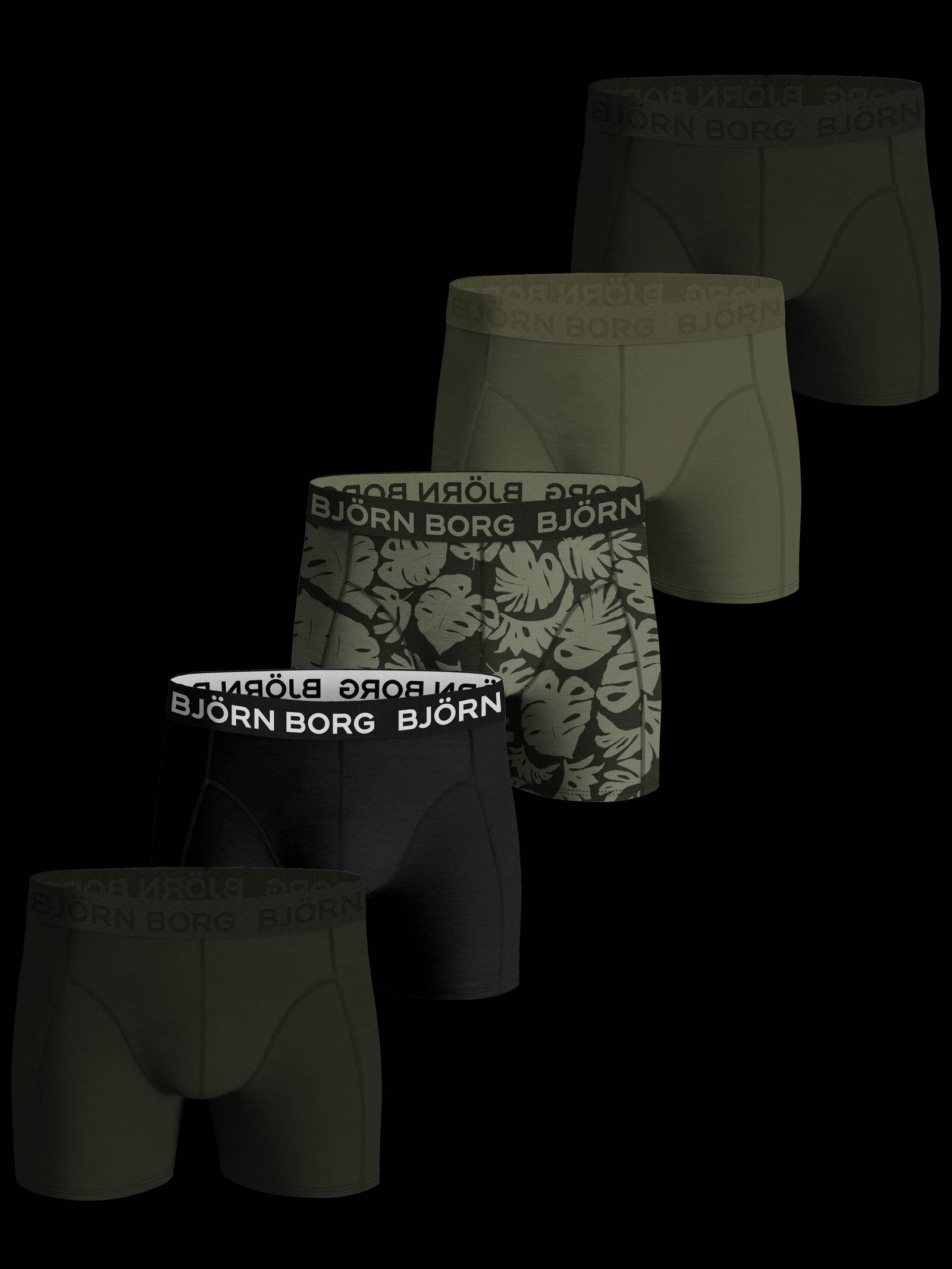 Cotton Stretch Boxer 5-pack image 1