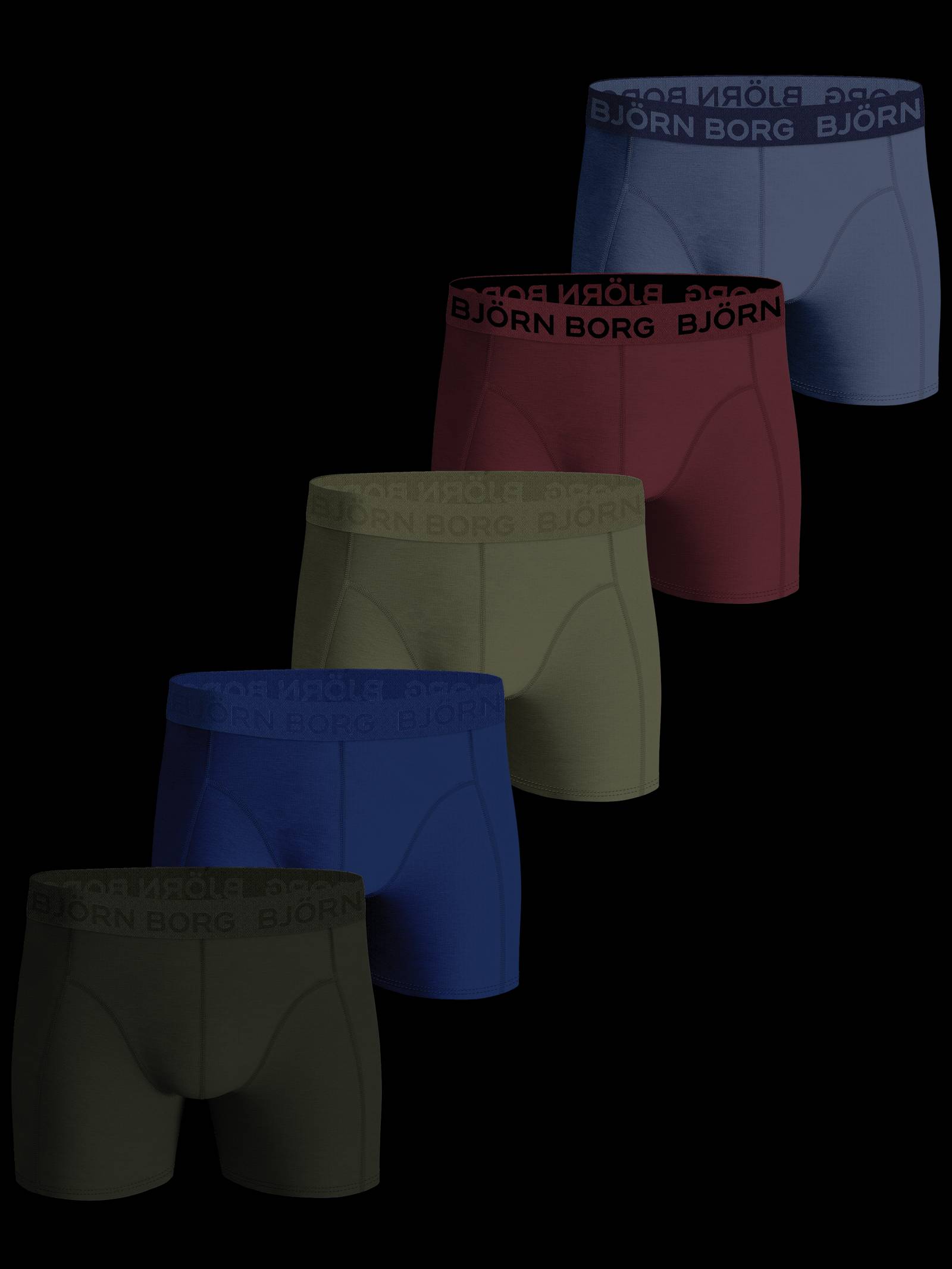 Cotton Stretch Boxer 5-pack image 1