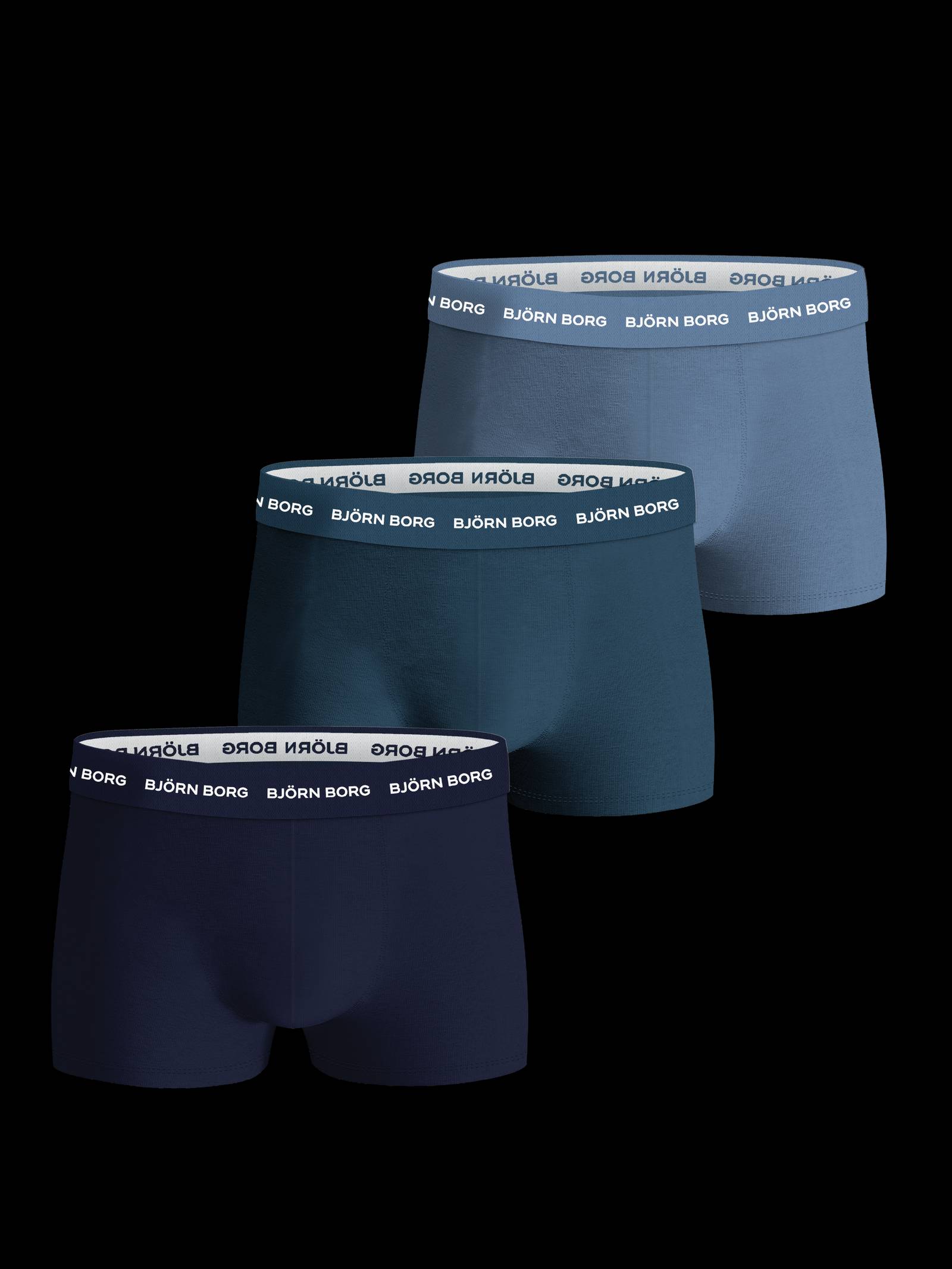 Cotton Stretch Trunk 3-pack image 1