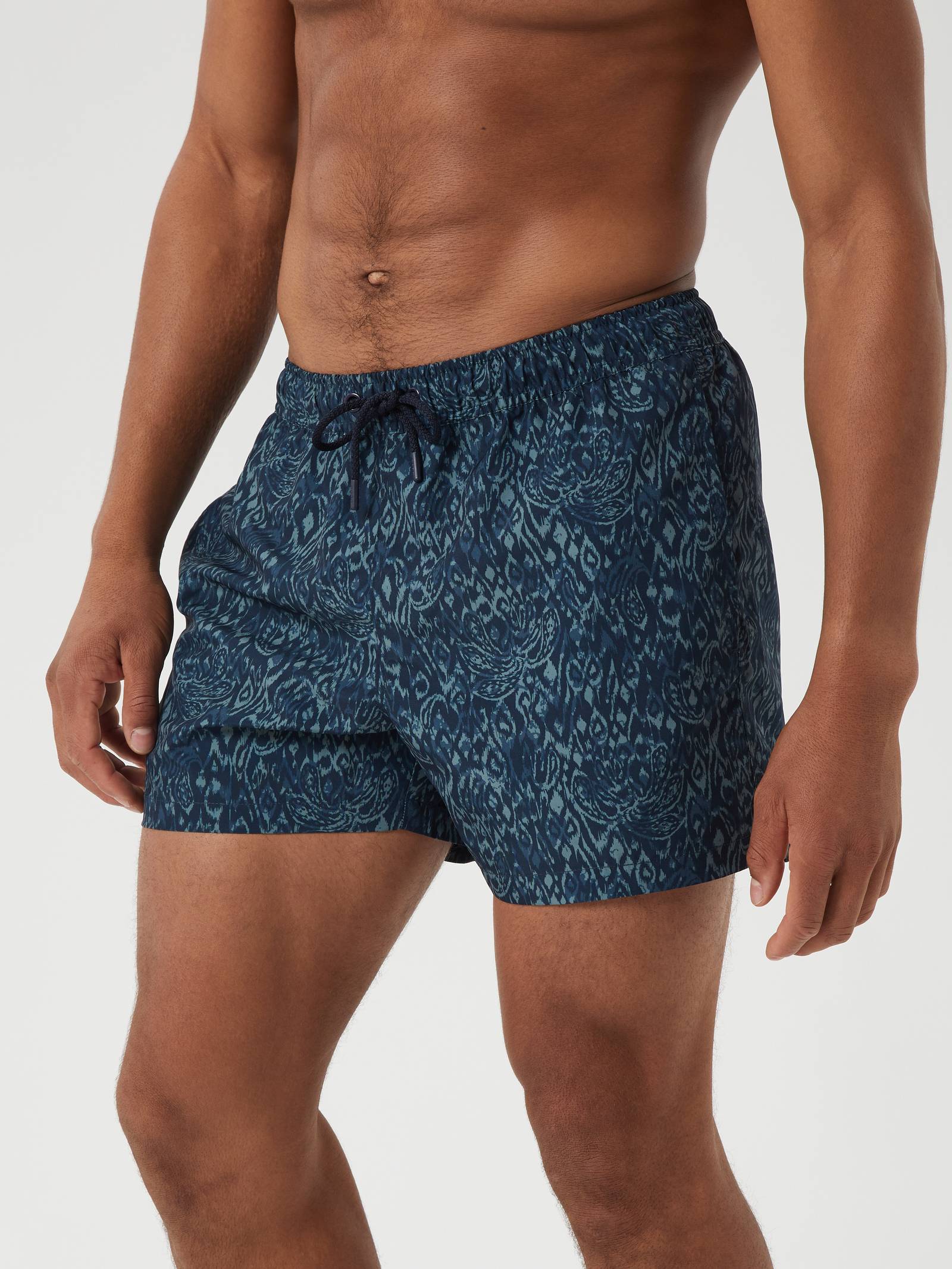 Borg Print Swim Shorts image 2