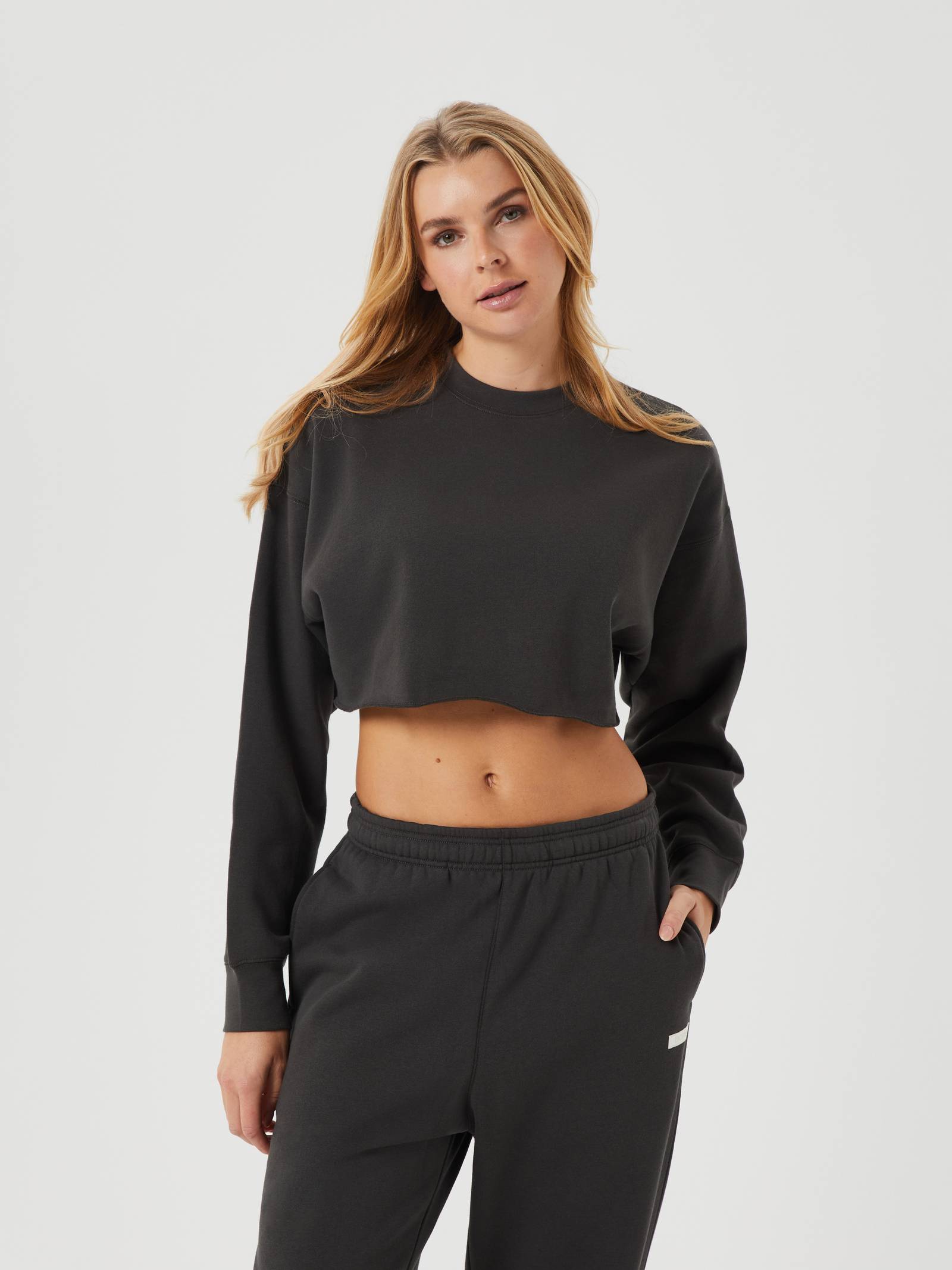 Studio Oversized Cropped Crew image 1