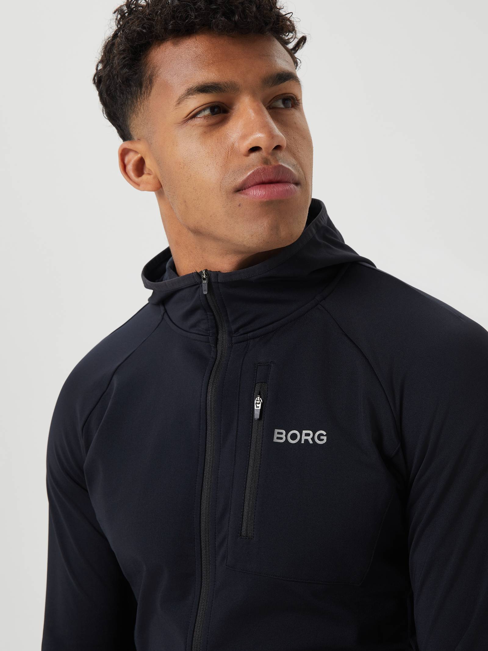 Borg Running Mid Layer Hood image 4
