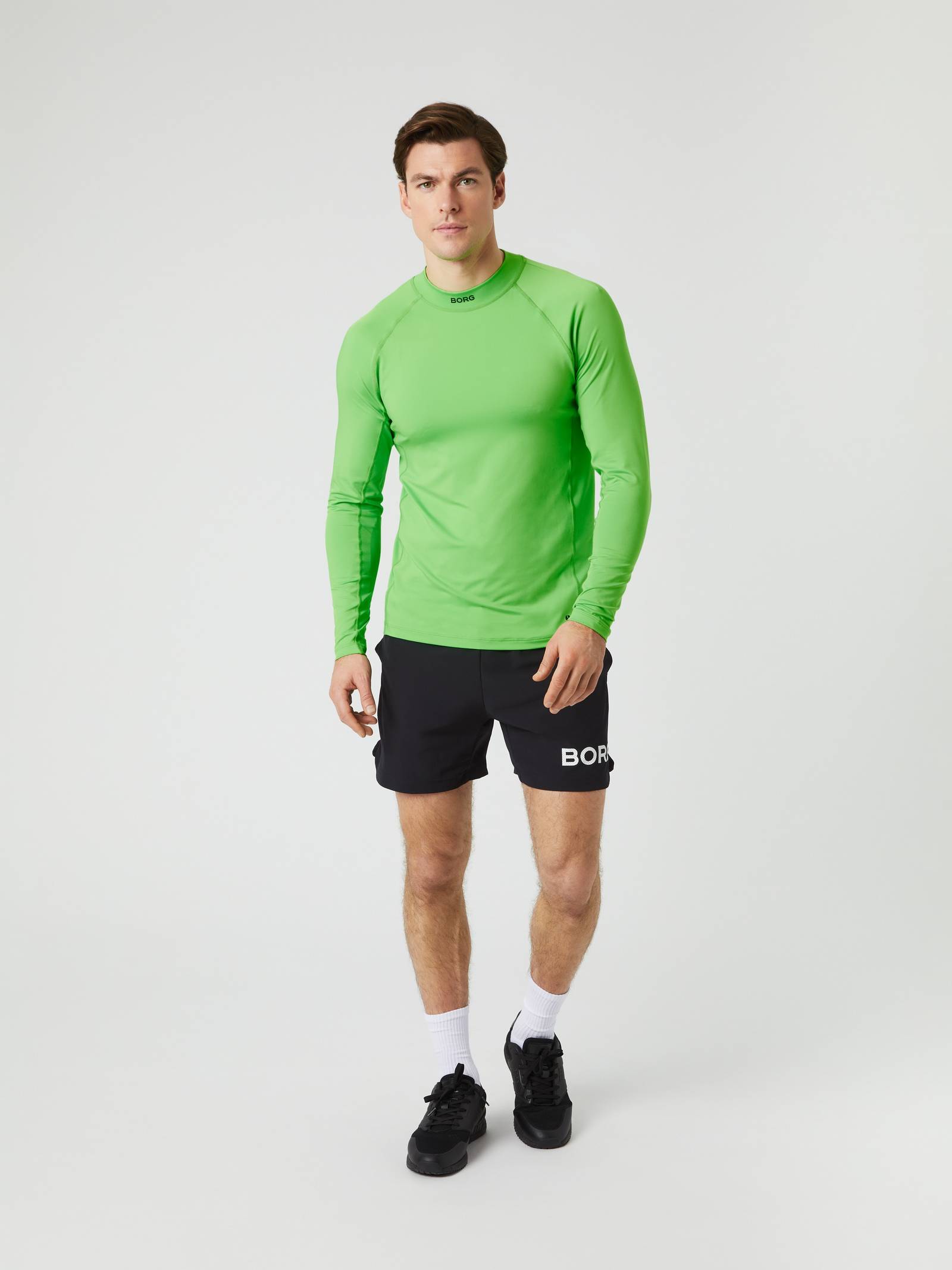 Borg Mock Neck Ls T-Shirt image 2