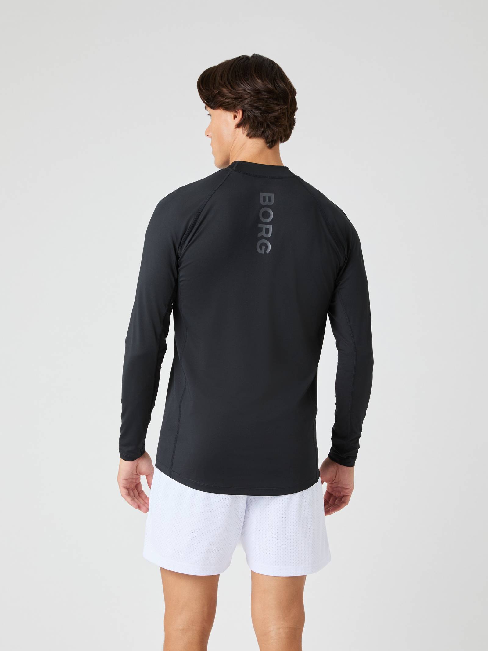Borg Mock Neck Ls T-Shirt image 2
