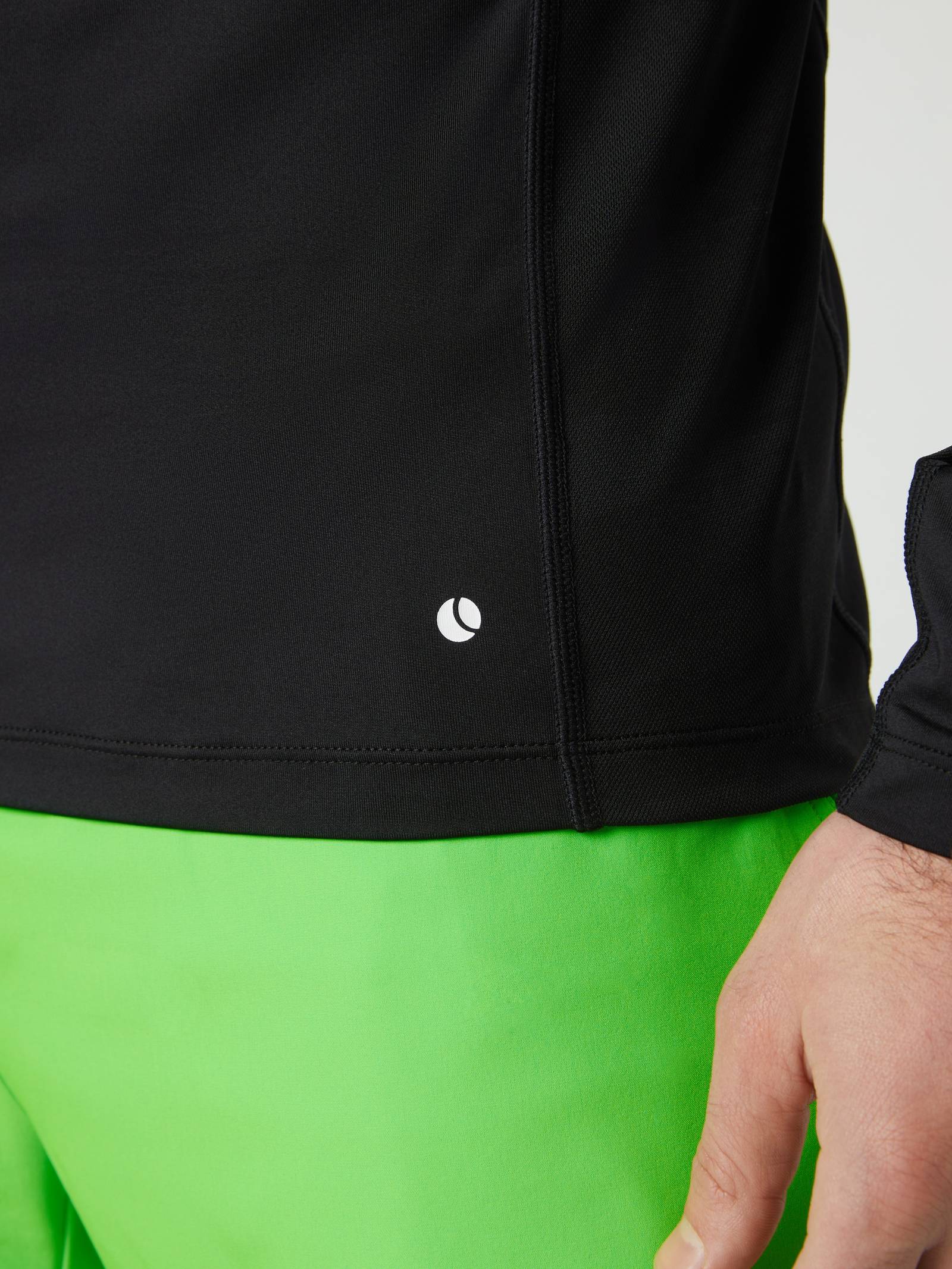 Borg Mock Neck Ls T-Shirt image 5