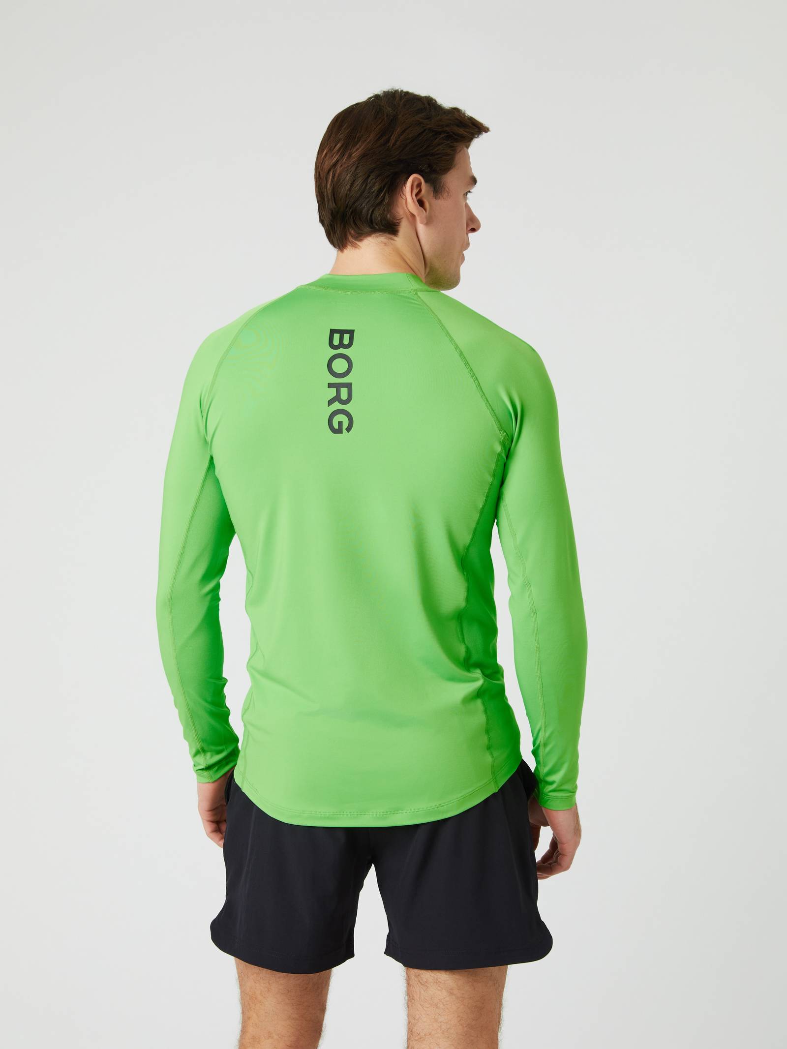 Borg Mock Neck Ls T-Shirt image 3