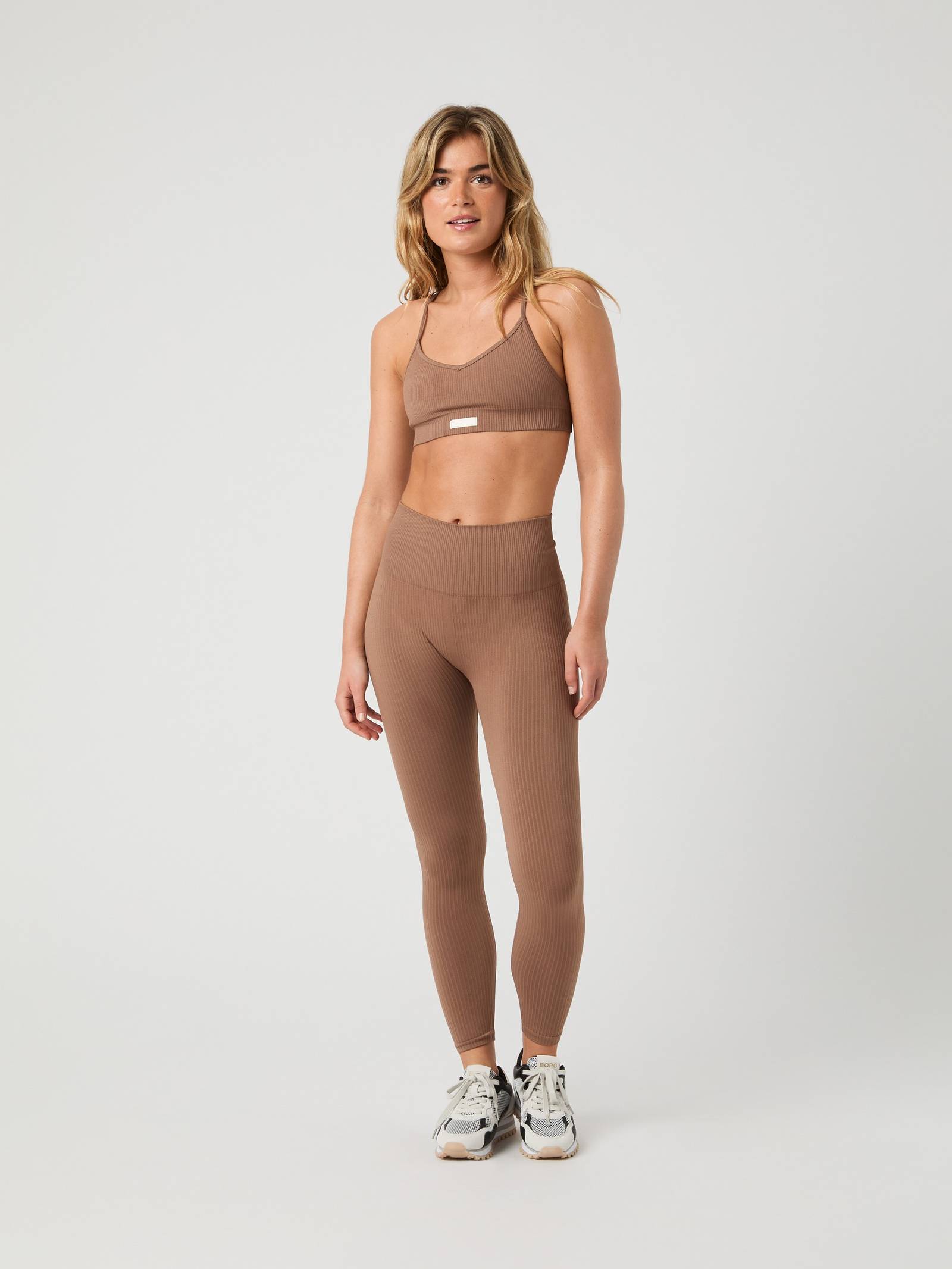 Studio Seamless Ribbed Tights image 2