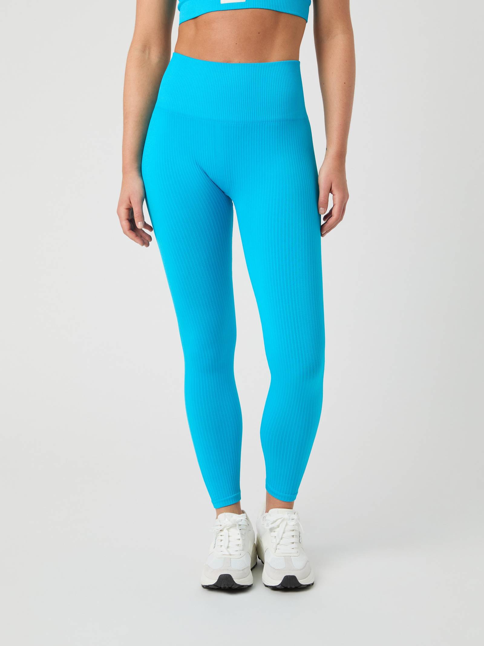 Studio Seamless Ribbed Tights image 3